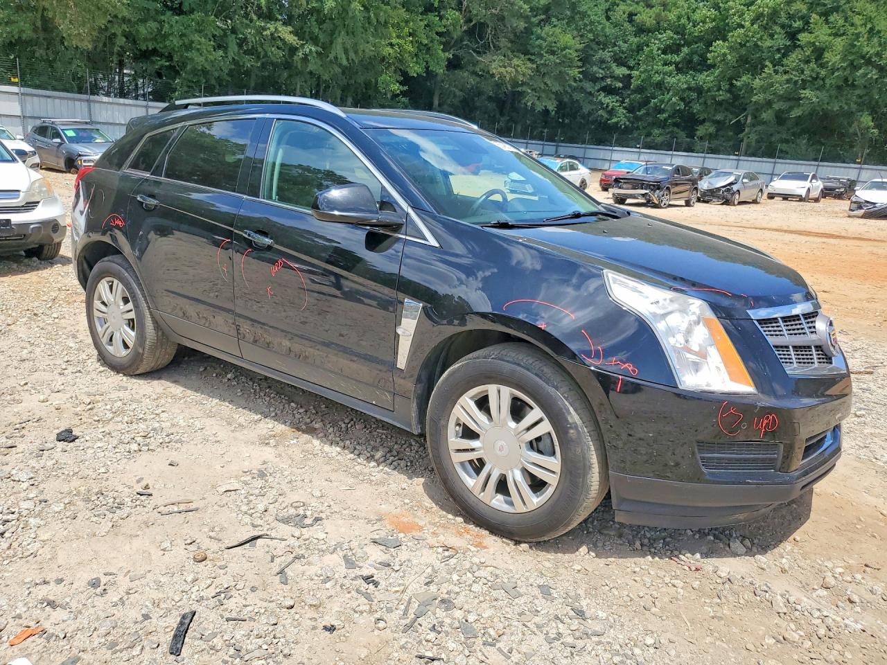 2012 Cadillac Srx Luxury Collection Black vin: 3GYFNAE30CS561486