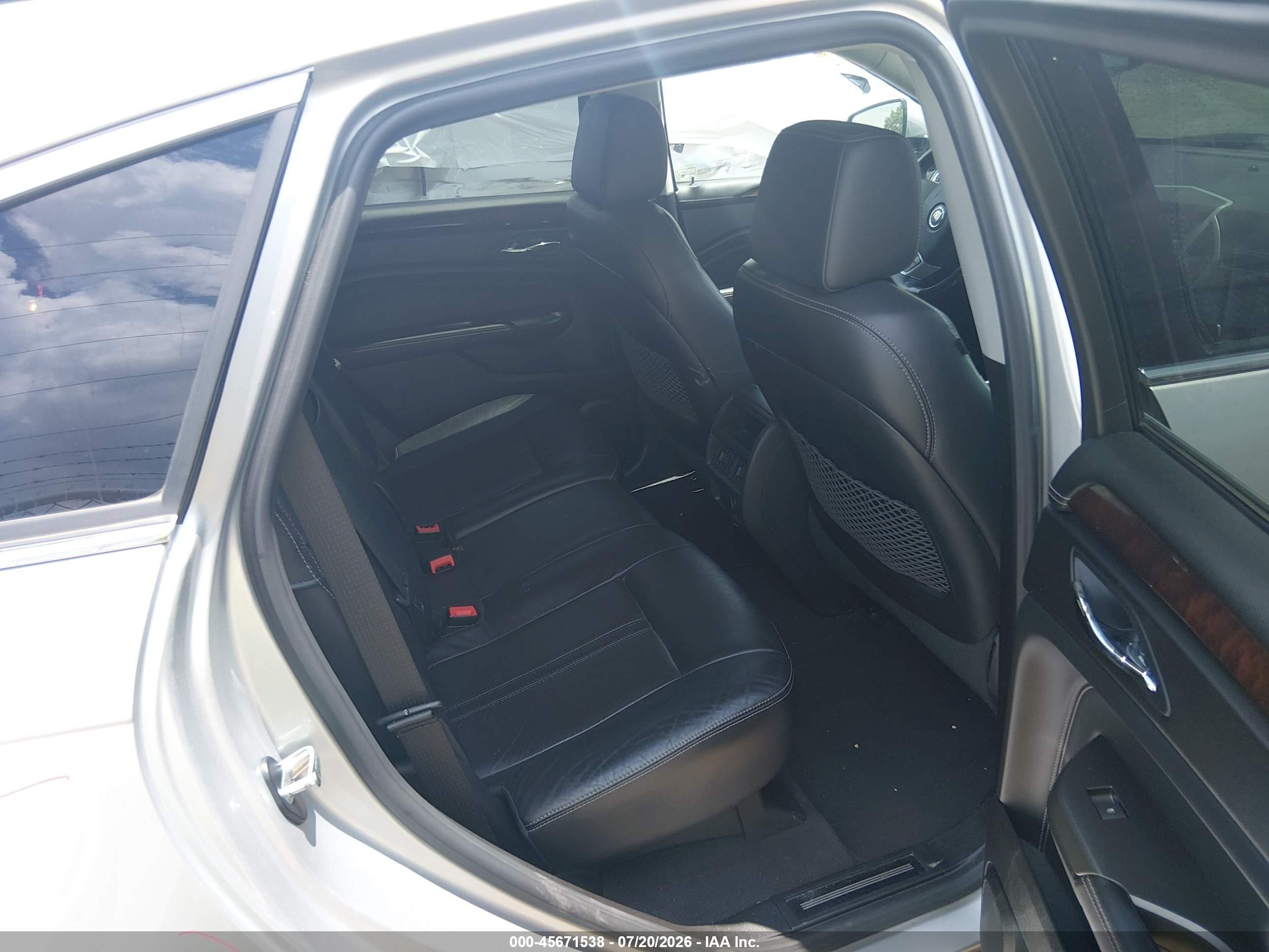 2012 Cadillac Srx Luxury Collection Silver vin: 3GYFNAE30CS596397