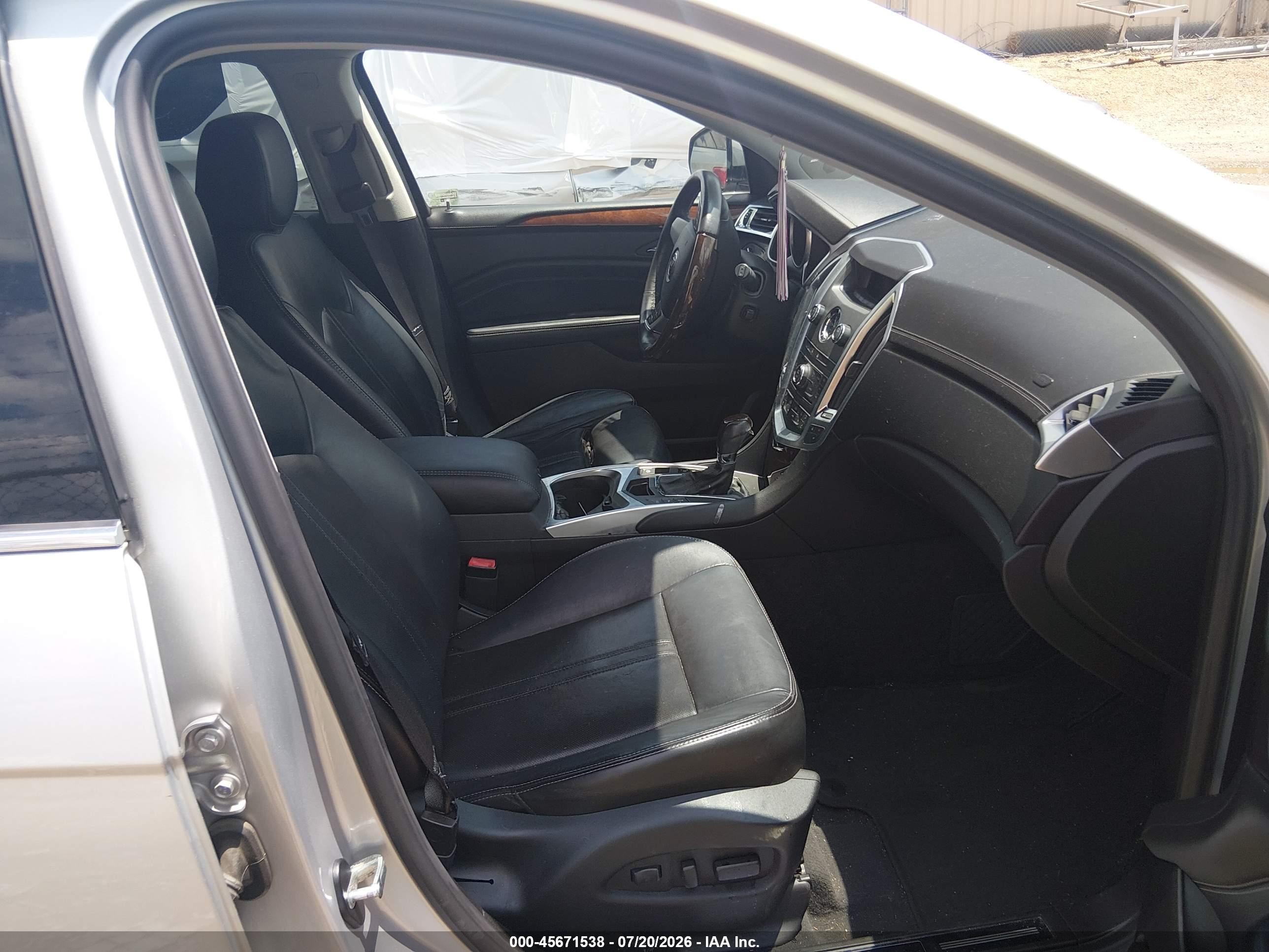 2012 Cadillac Srx Luxury Collection Silver vin: 3GYFNAE30CS596397