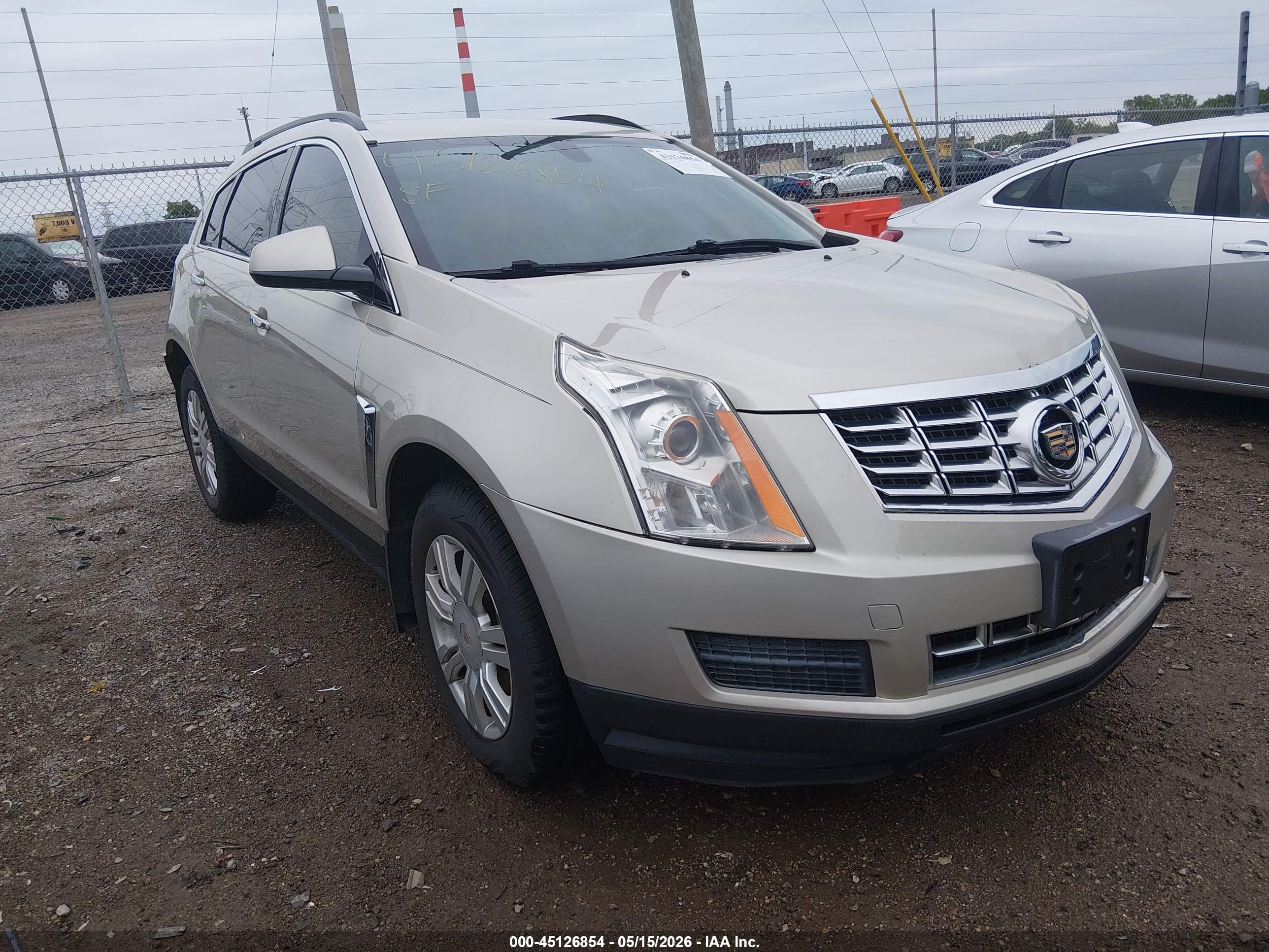 2014 Cadillac Srx Standard Gold vin: 3GYFNAE30ES645200