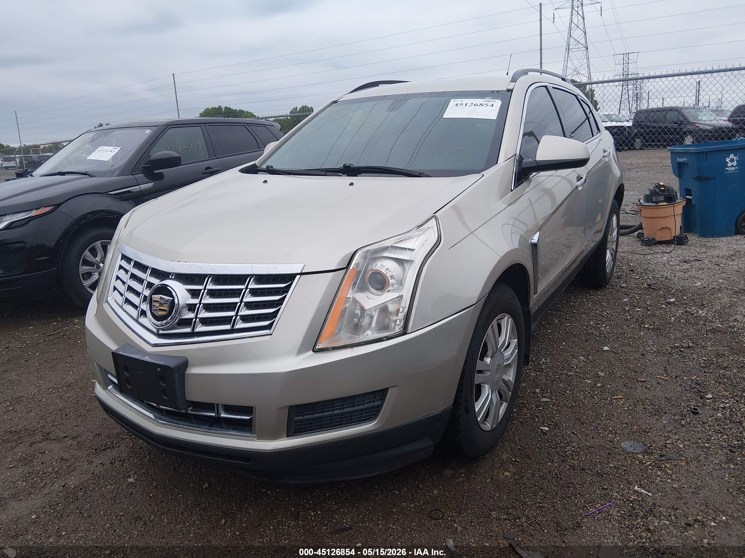2014 Cadillac Srx Standard Gold vin: 3GYFNAE30ES645200