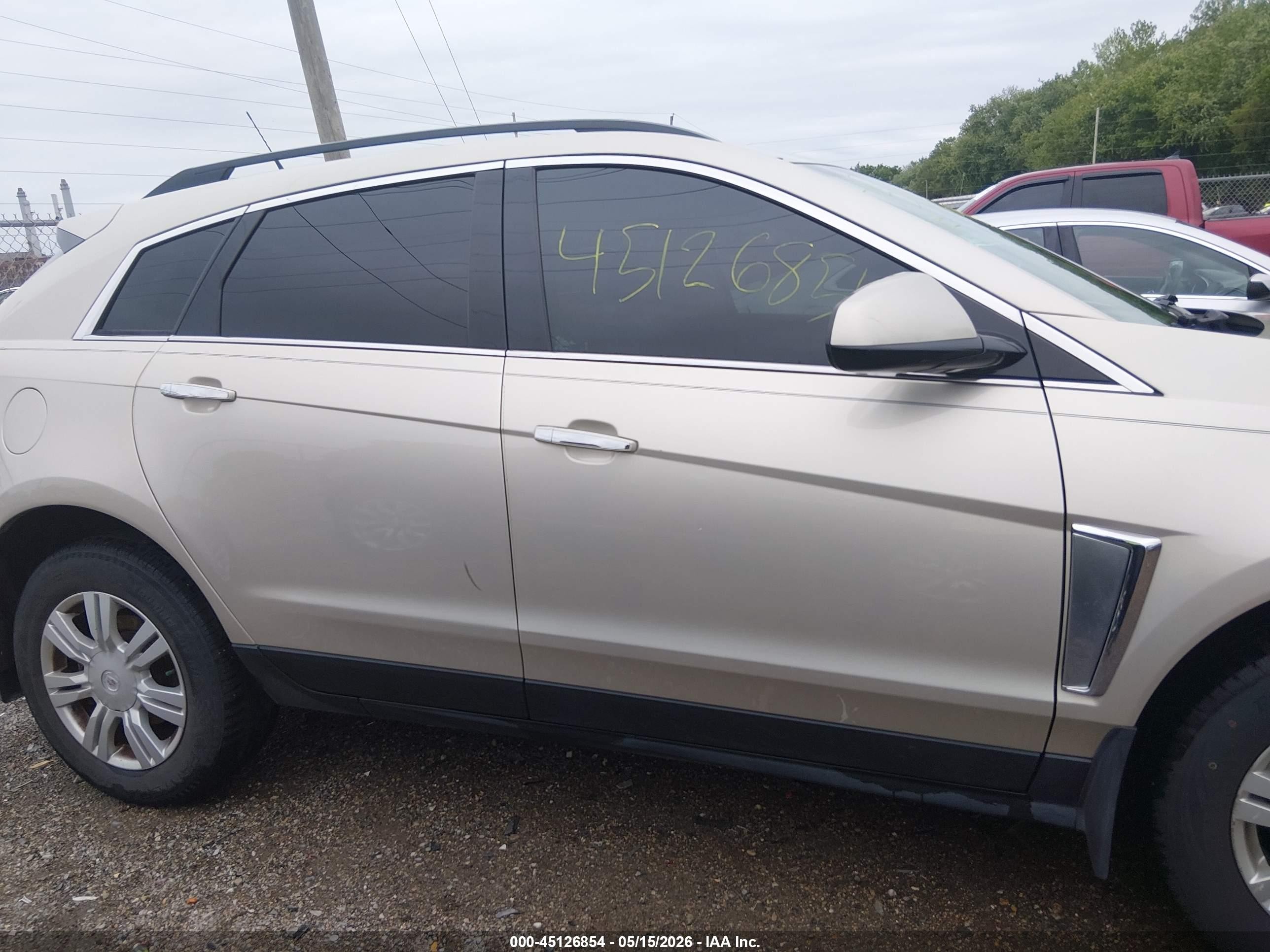 2014 Cadillac Srx Standard Gold vin: 3GYFNAE30ES645200