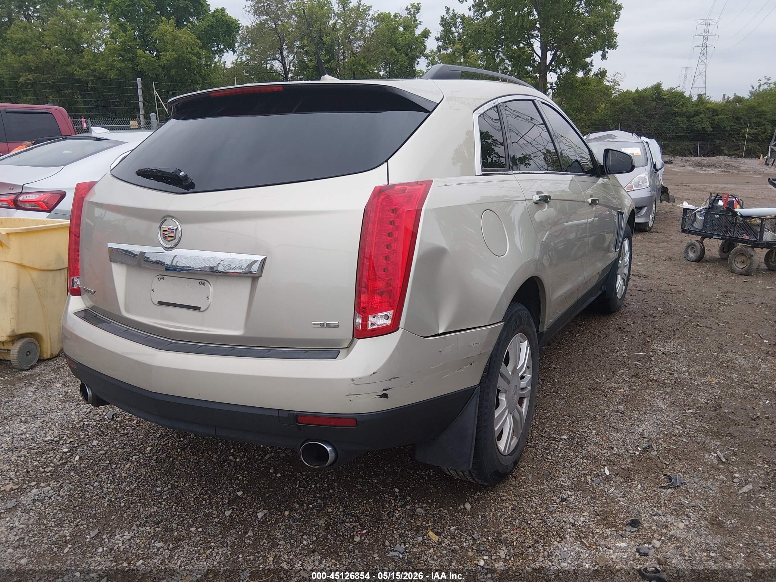2014 Cadillac Srx Standard Gold vin: 3GYFNAE30ES645200