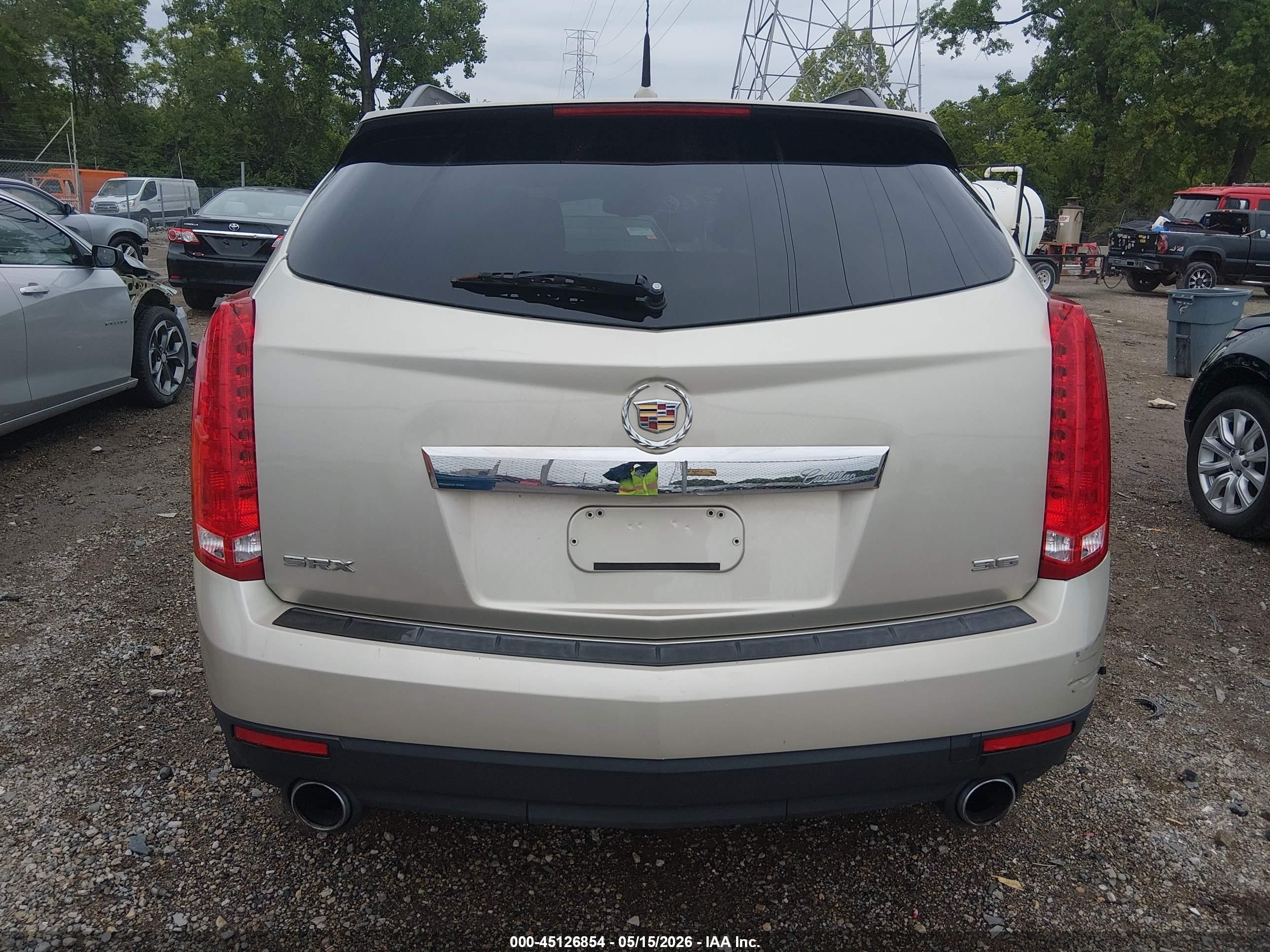 2014 Cadillac Srx Standard Gold vin: 3GYFNAE30ES645200