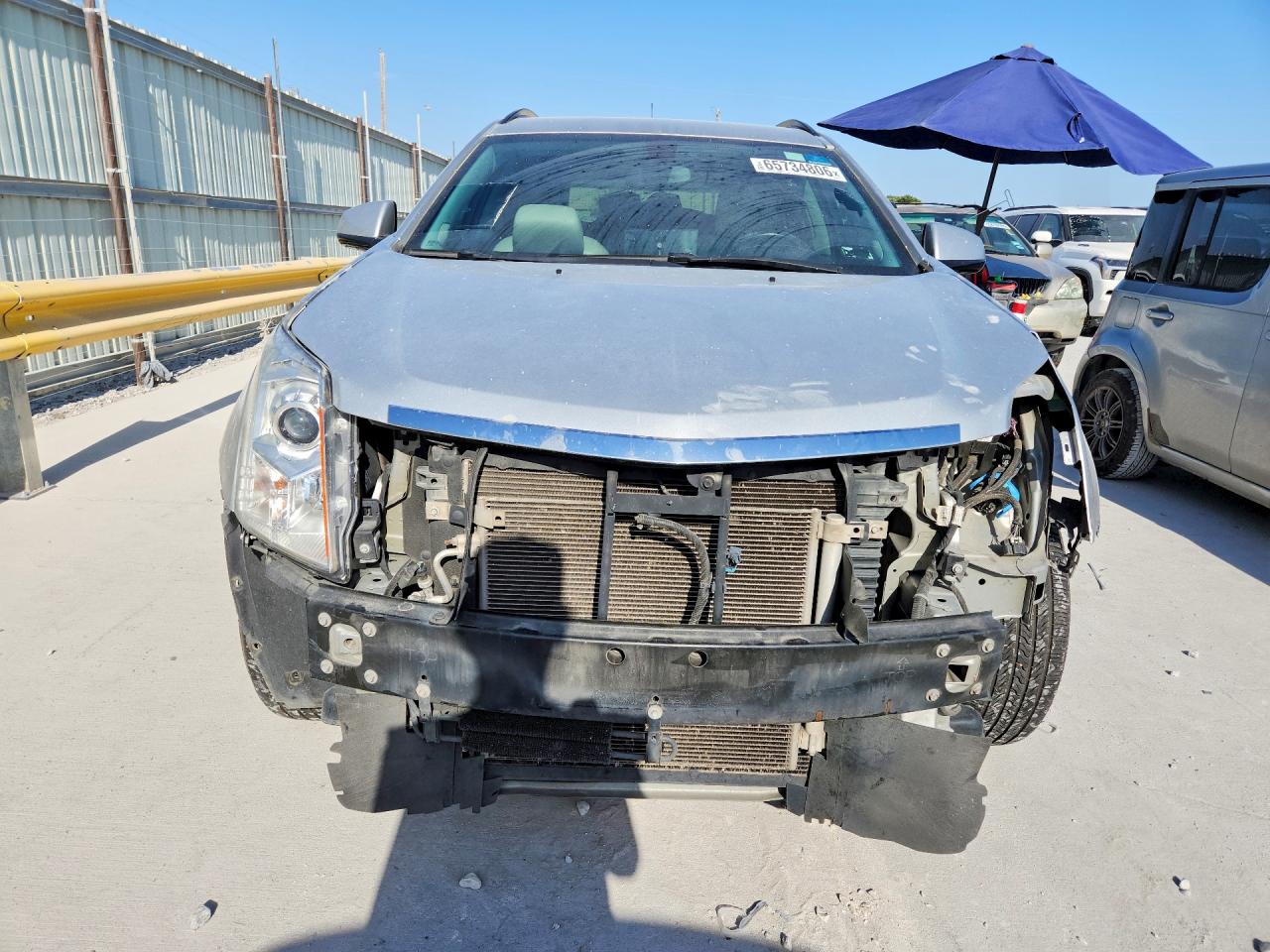 2015 Cadillac Srx Silver vin: 3GYFNAE30FS595335