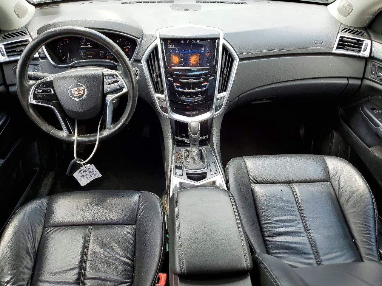 2015 Cadillac Srx Black vin: 3GYFNAE30FS624574