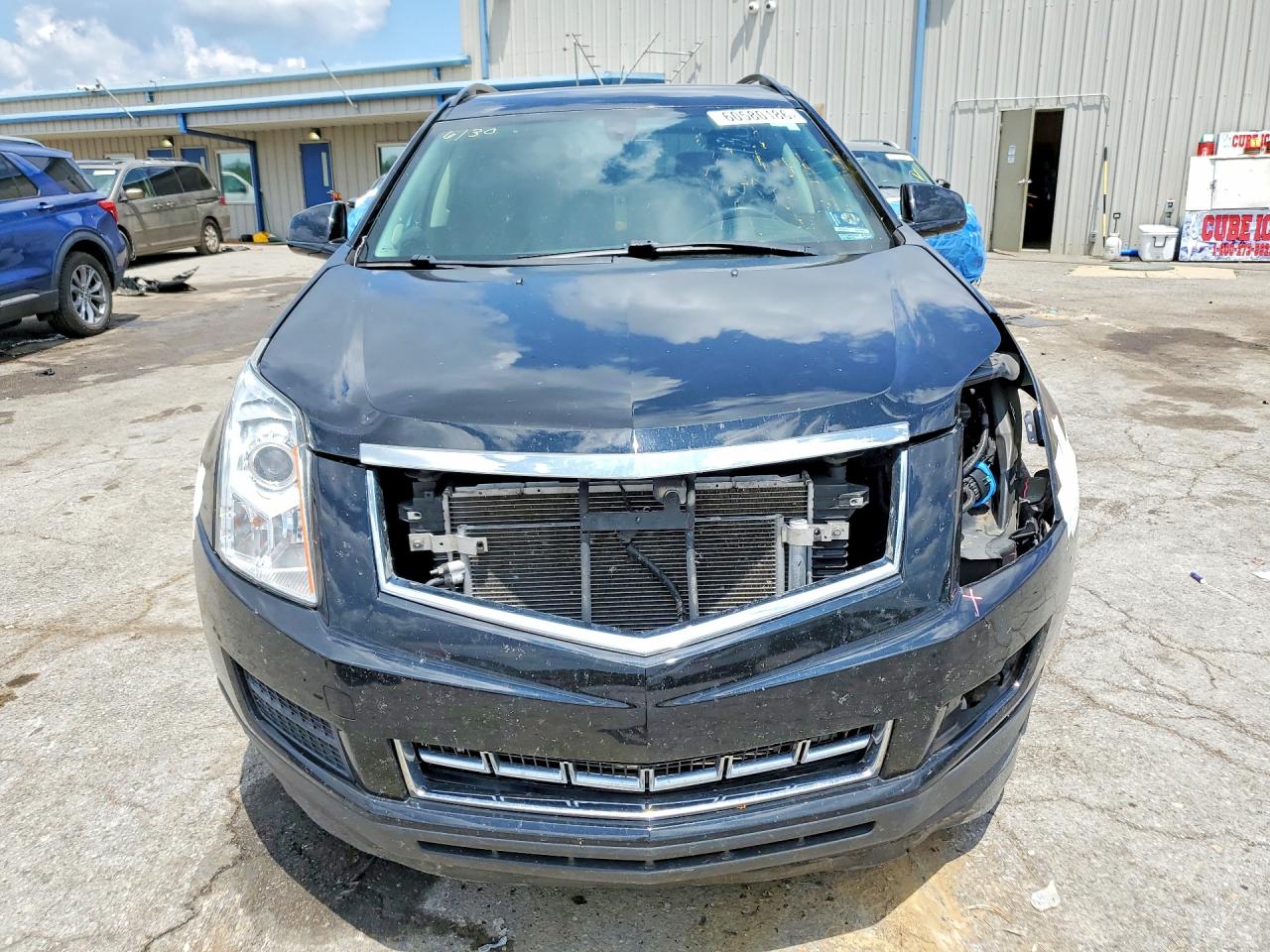 2015 Cadillac Srx Black vin: 3GYFNAE30FS624574