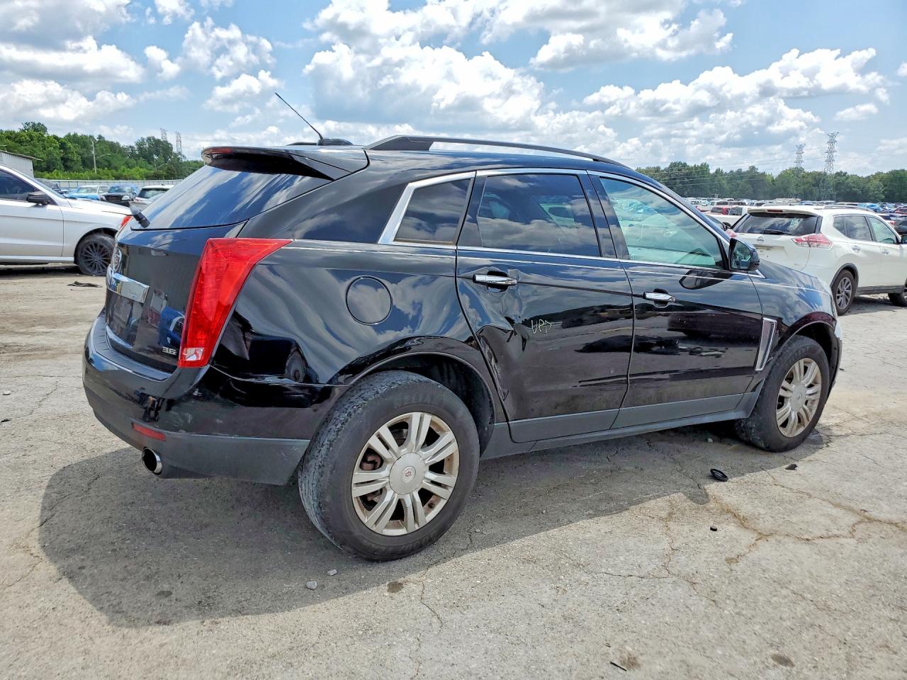 2015 Cadillac Srx Black vin: 3GYFNAE30FS624574