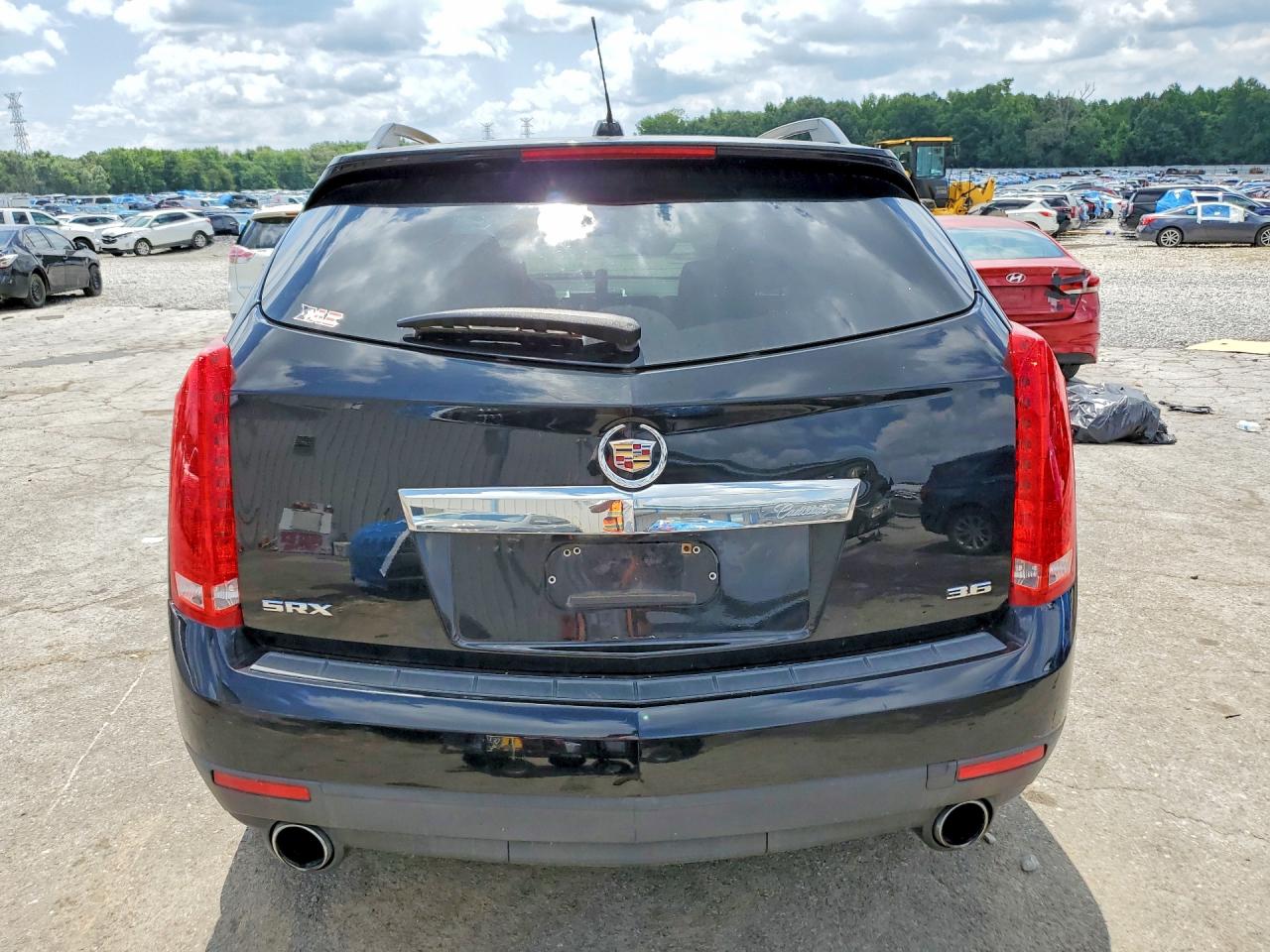 2015 Cadillac Srx Black vin: 3GYFNAE30FS624574