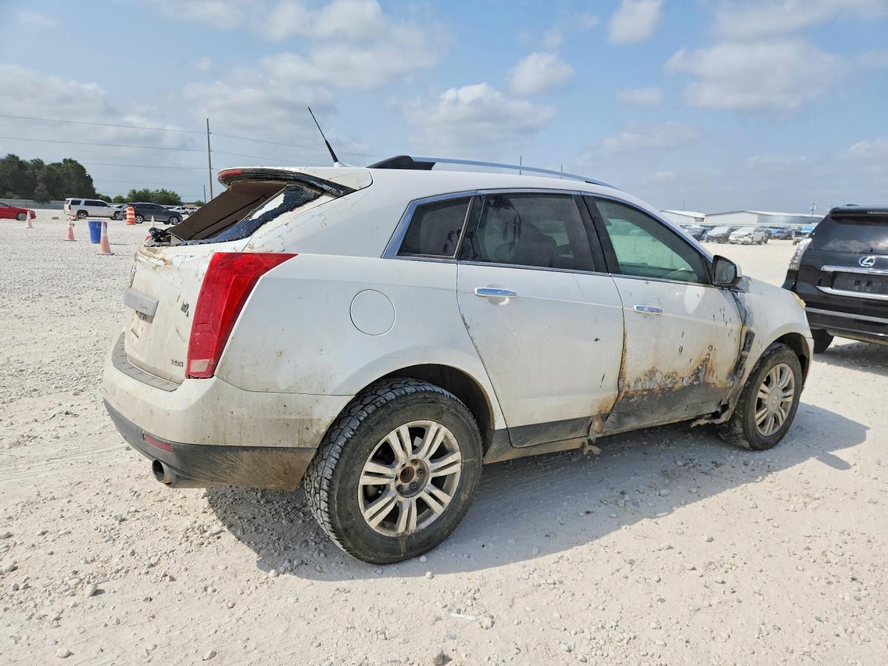 2012 Cadillac Srx Luxury Collection White vin: 3GYFNAE31CS518890