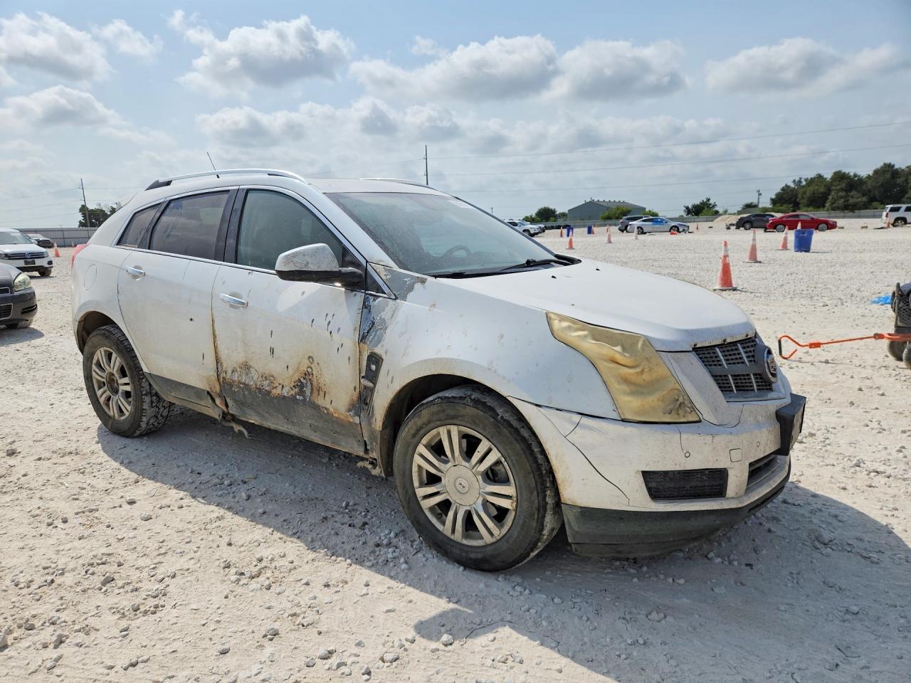 2012 Cadillac Srx Luxury Collection White vin: 3GYFNAE31CS518890