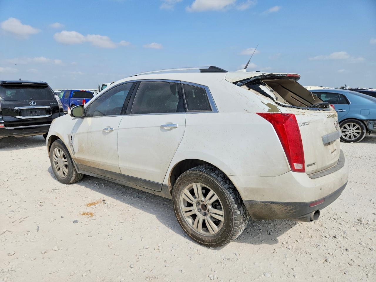 2012 Cadillac Srx Luxury Collection White vin: 3GYFNAE31CS518890