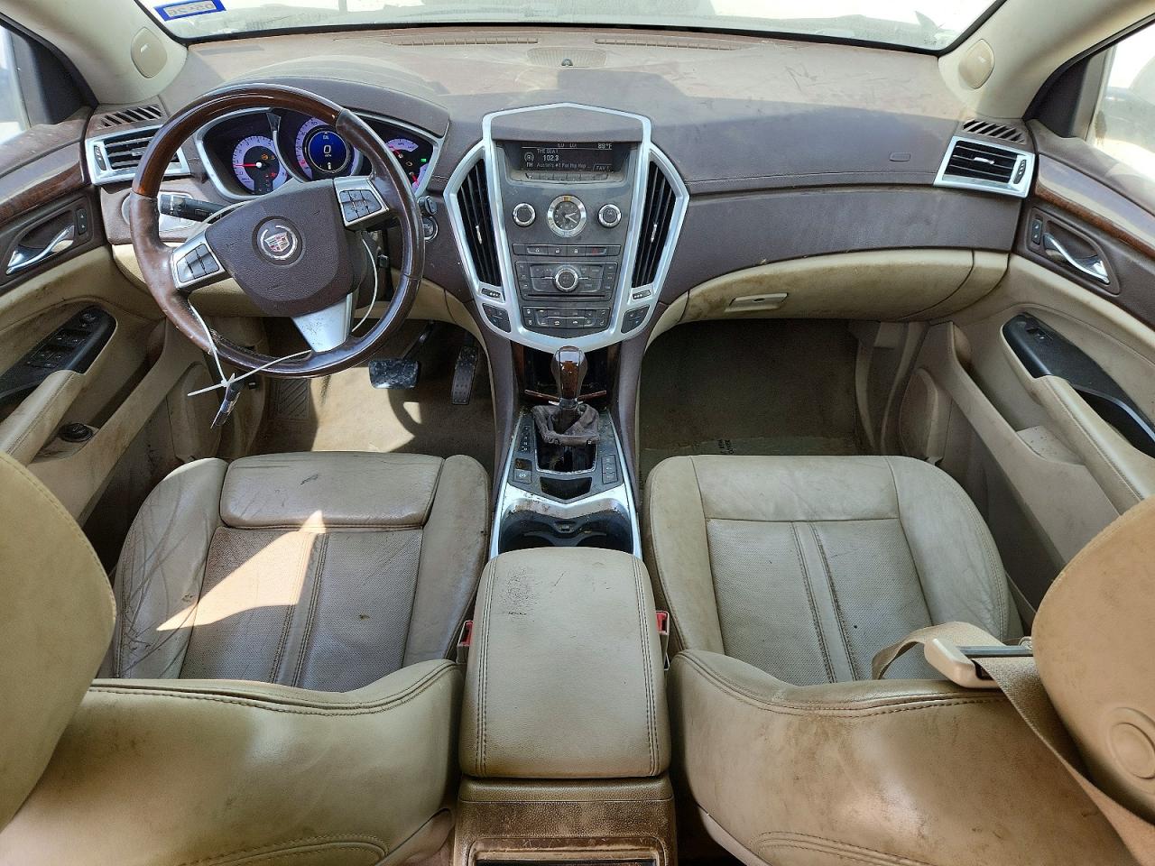 2012 Cadillac Srx Luxury Collection White vin: 3GYFNAE31CS518890