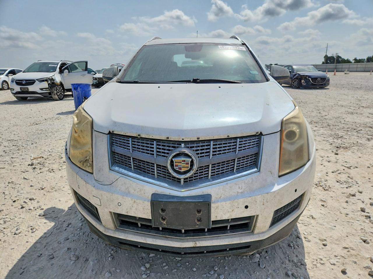 2012 Cadillac Srx Luxury Collection White vin: 3GYFNAE31CS518890