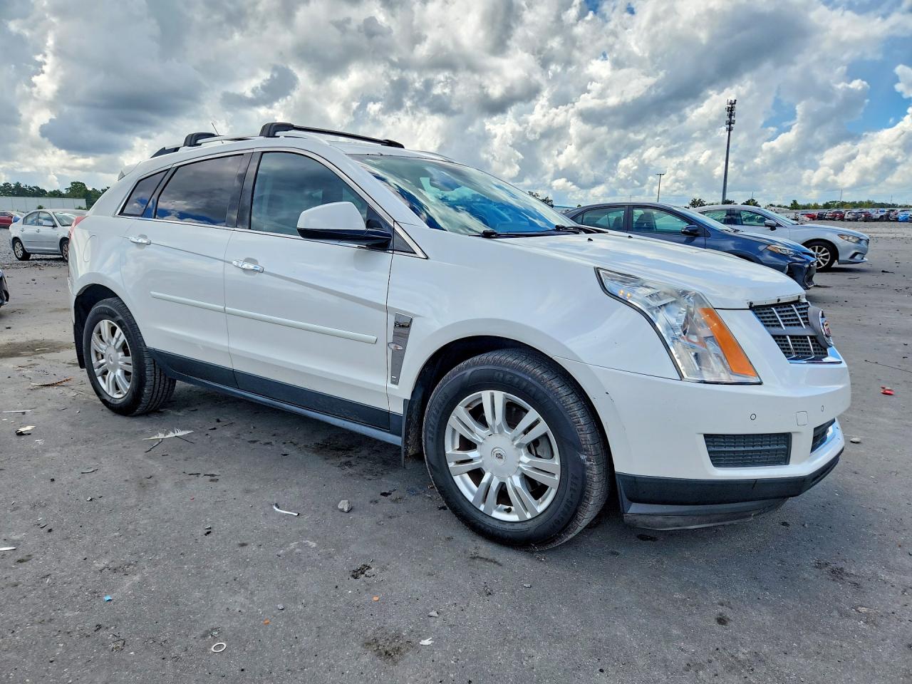 2012 Cadillac Srx Luxury Collection Белый vin: 3GYFNAE31CS542705