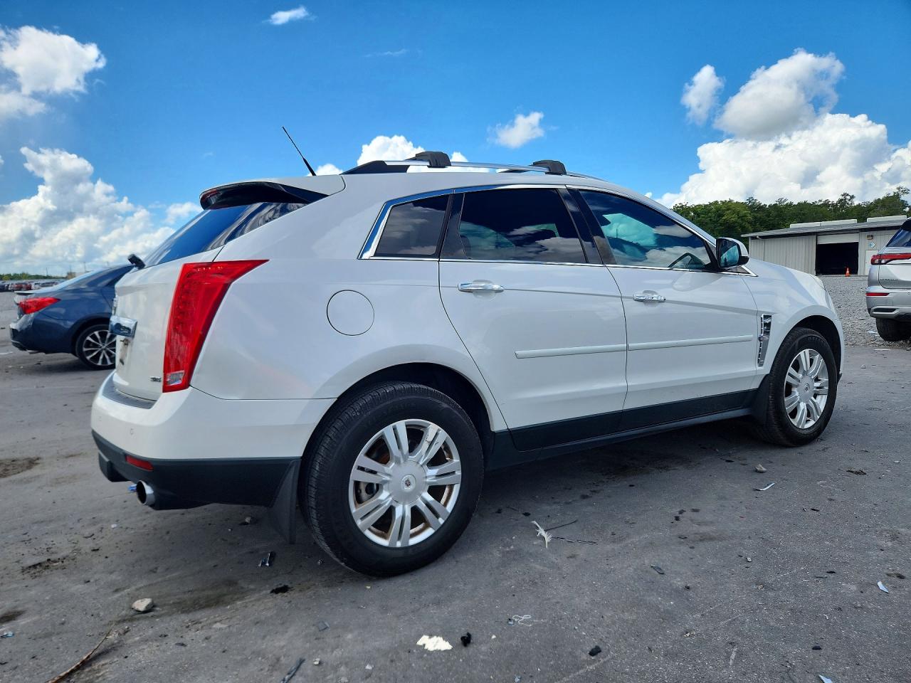 2012 Cadillac Srx Luxury Collection Белый vin: 3GYFNAE31CS542705