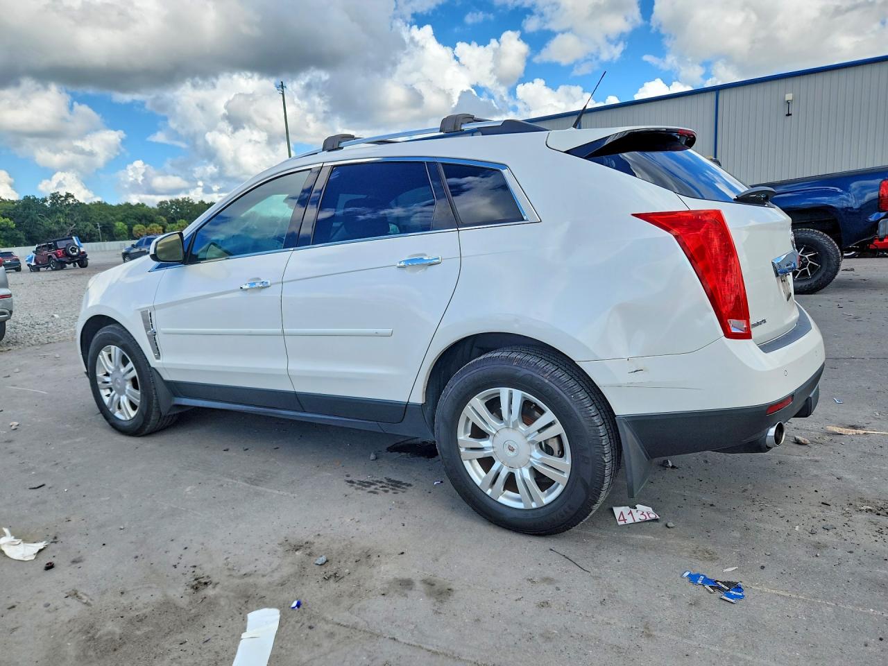 2012 Cadillac Srx Luxury Collection Белый vin: 3GYFNAE31CS542705