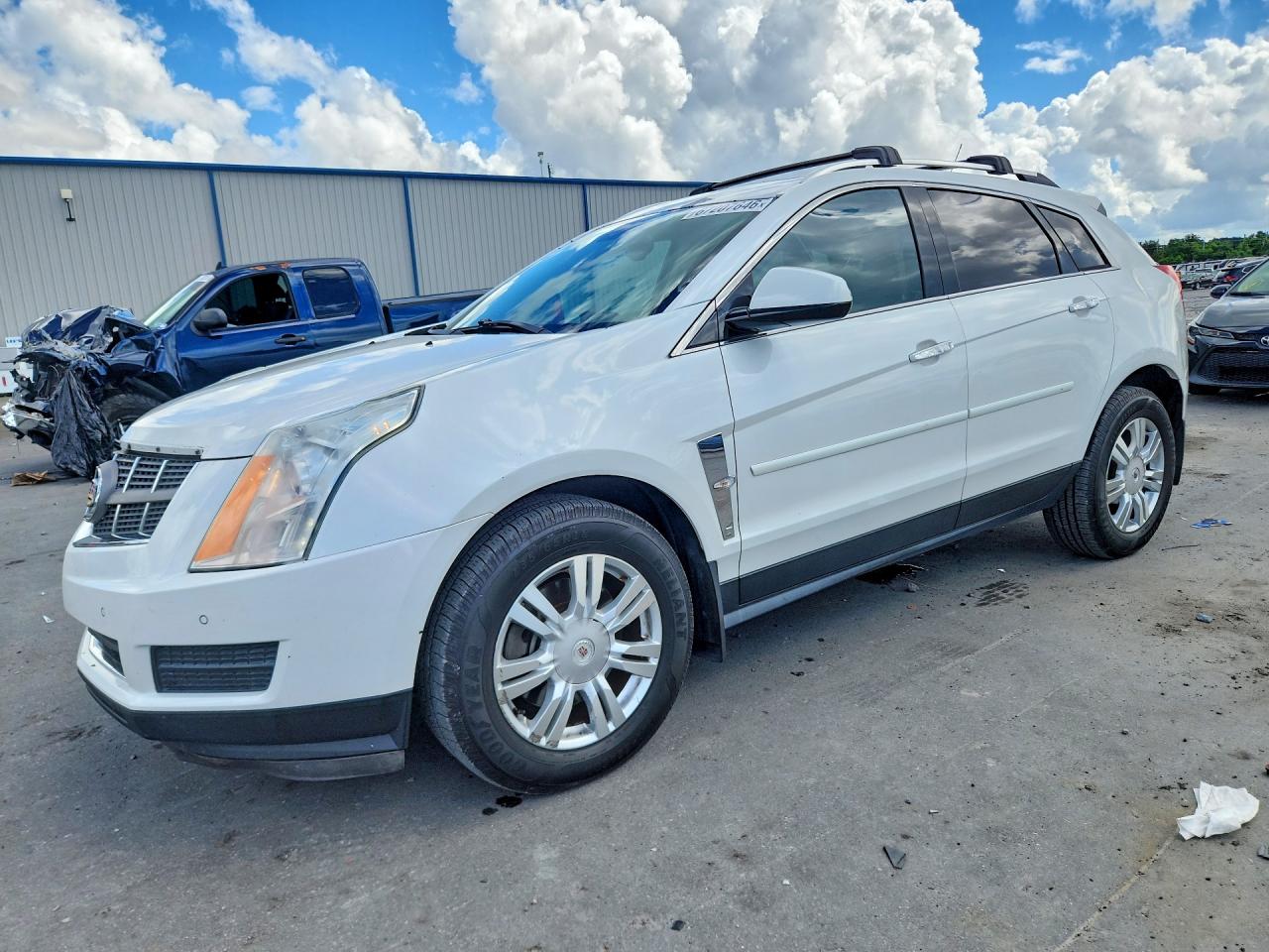 2012 Cadillac Srx Luxury Collection Белый vin: 3GYFNAE31CS542705