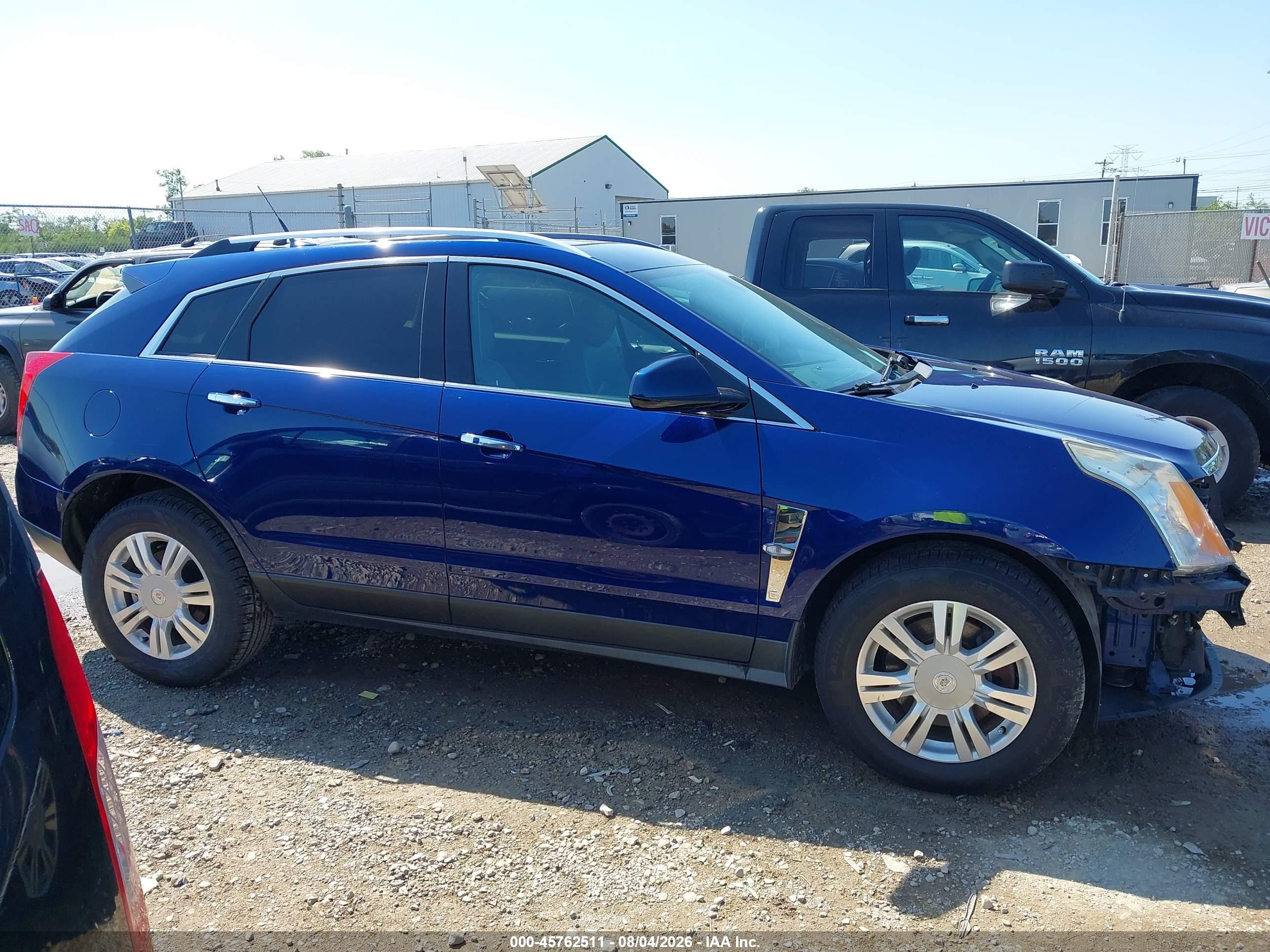 2012 Cadillac Srx Luxury Collection Blue vin: 3GYFNAE31CS596800