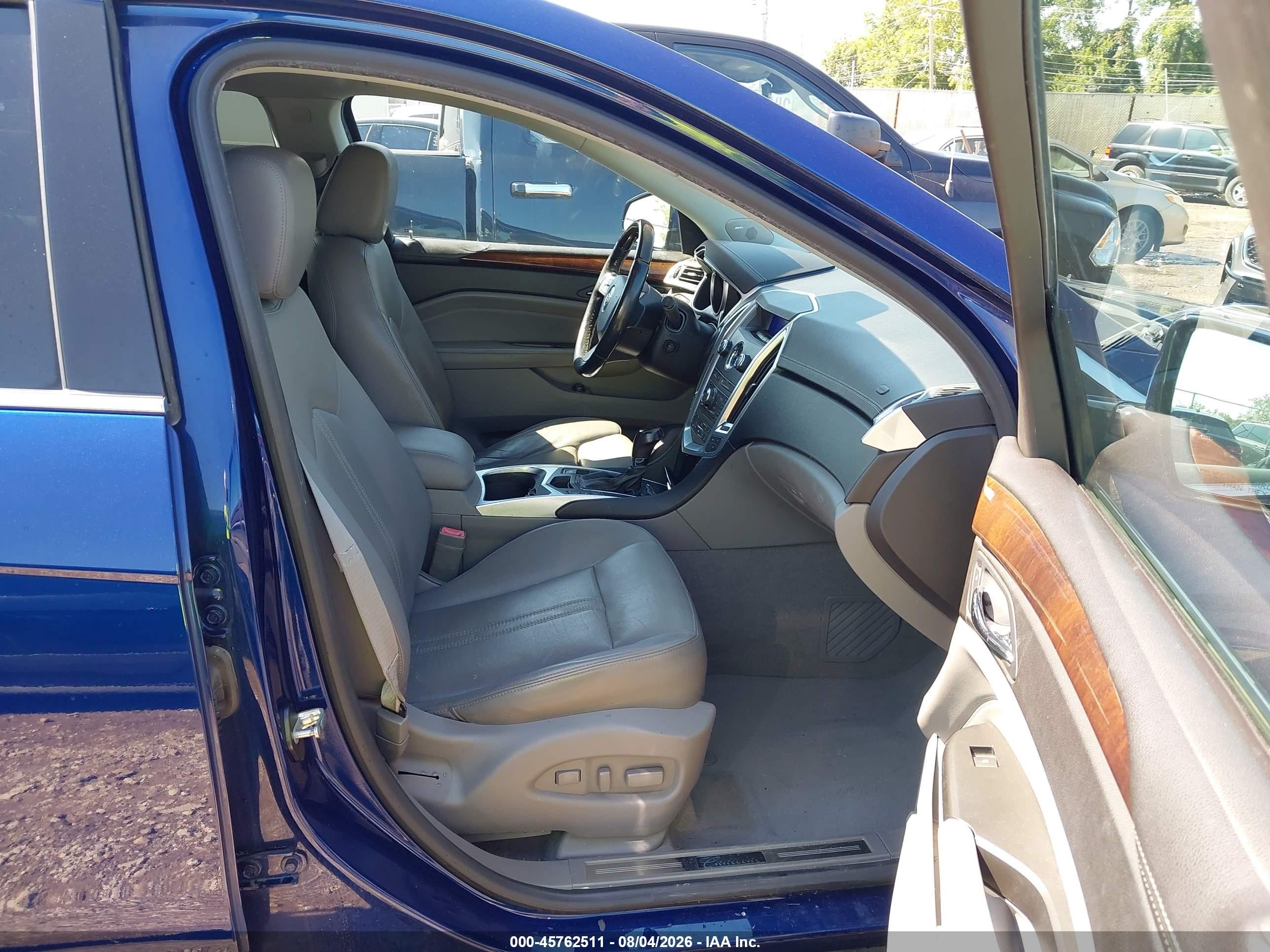 2012 Cadillac Srx Luxury Collection Blue vin: 3GYFNAE31CS596800
