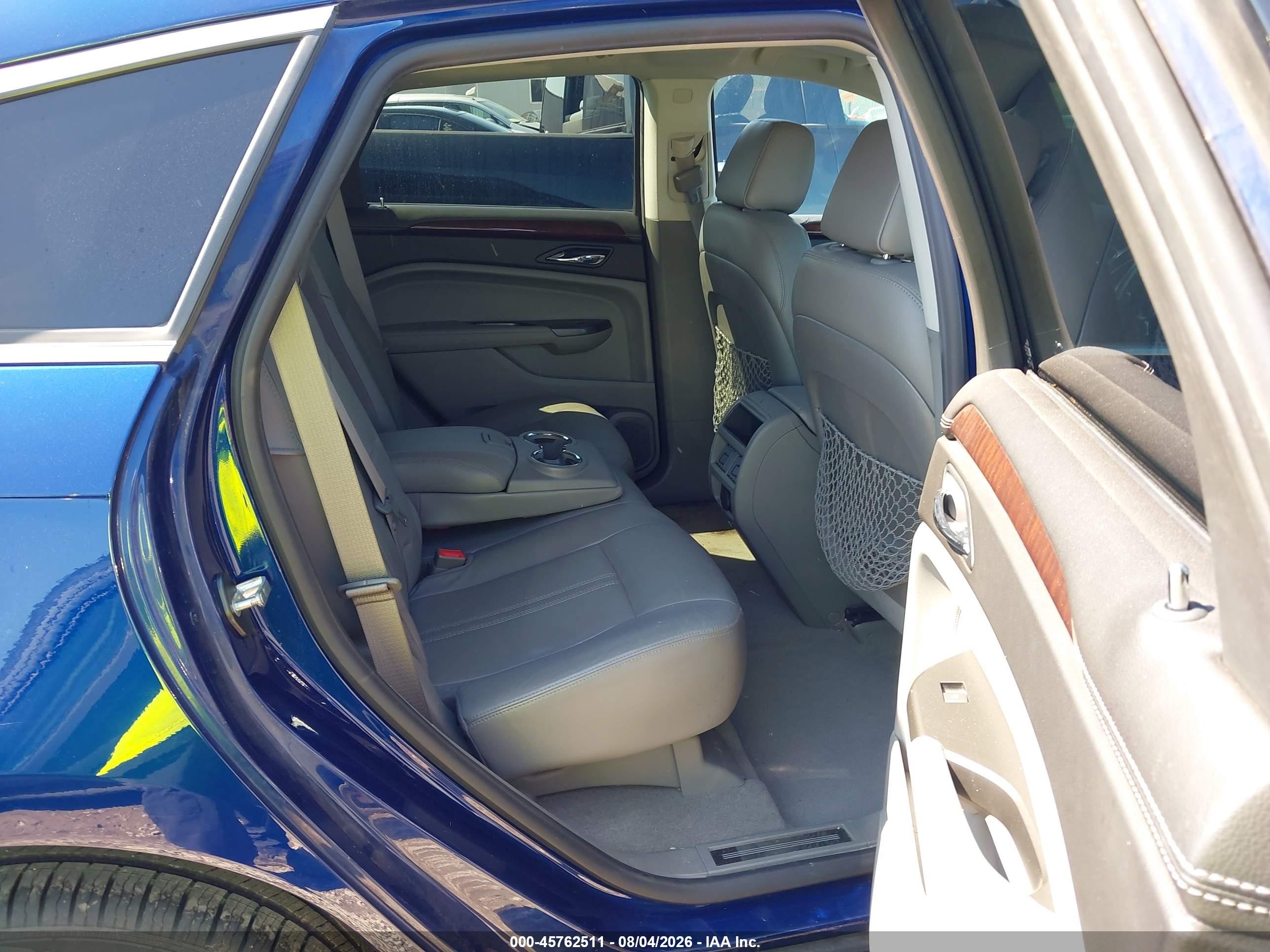 2012 Cadillac Srx Luxury Collection Blue vin: 3GYFNAE31CS596800
