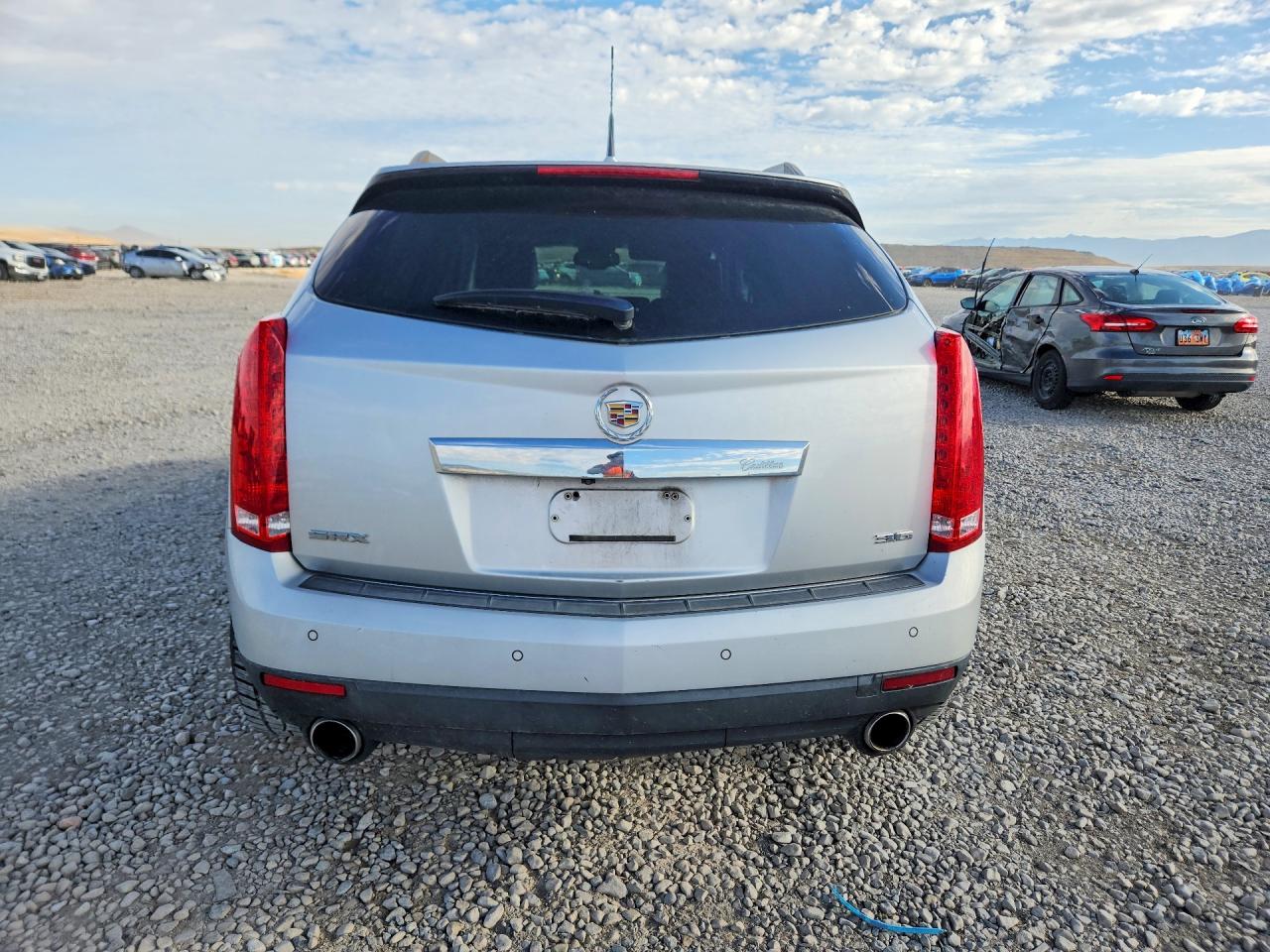 2012 Cadillac Srx Luxury Collection Silver vin: 3GYFNAE31CS626362