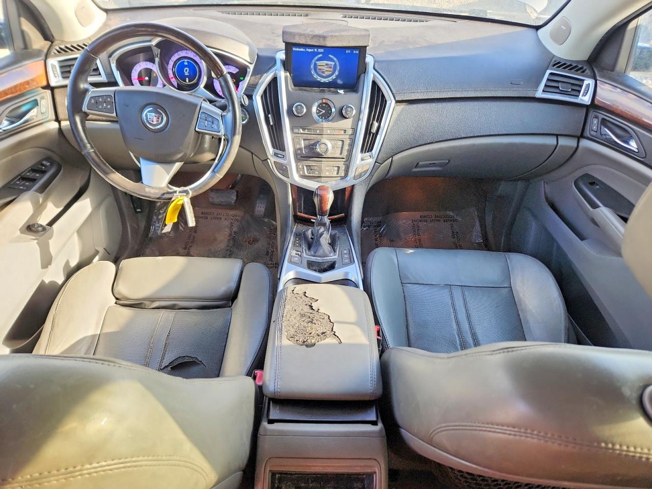 2012 Cadillac Srx Luxury Collection Silver vin: 3GYFNAE31CS626362