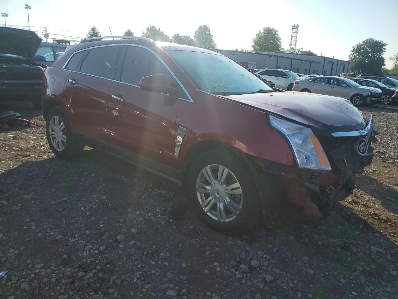 2012 Cadillac Srx Luxury Collection Red vin: 3GYFNAE31CS656414