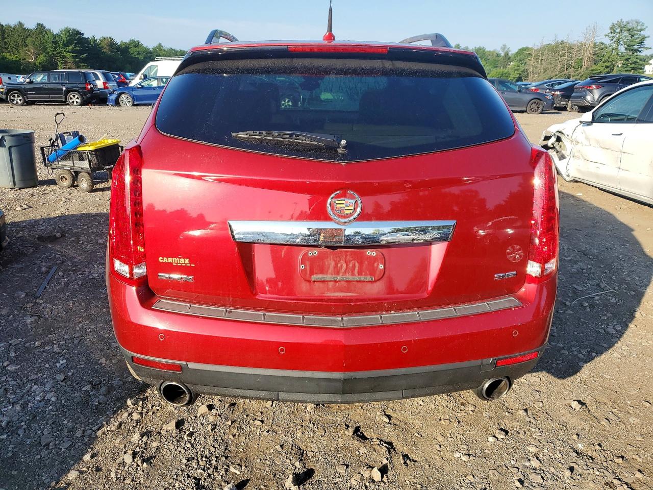 2012 Cadillac Srx Luxury Collection Red vin: 3GYFNAE31CS656414