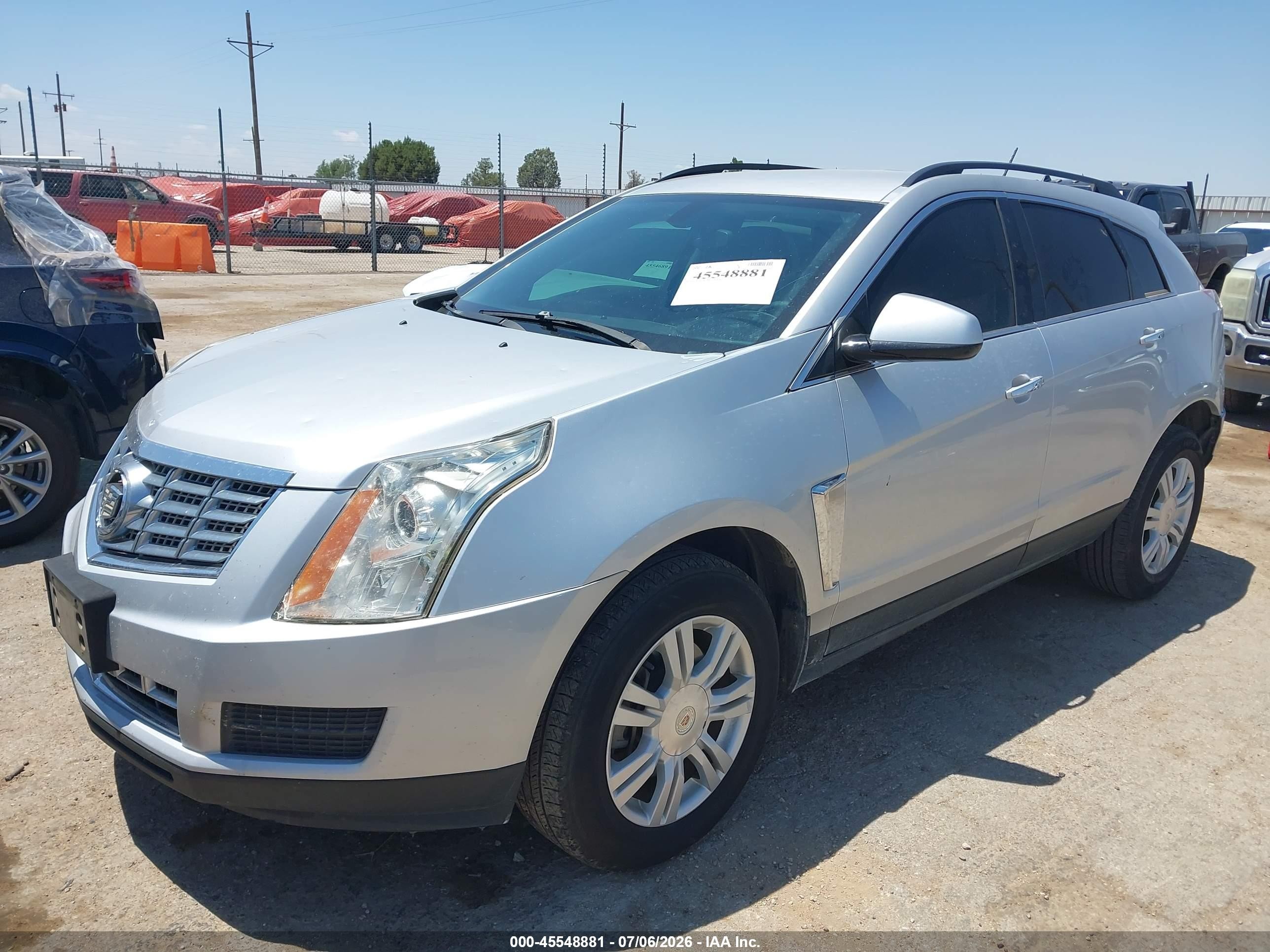 2015 Cadillac Srx Standard Silver vin: 3GYFNAE31FS581377