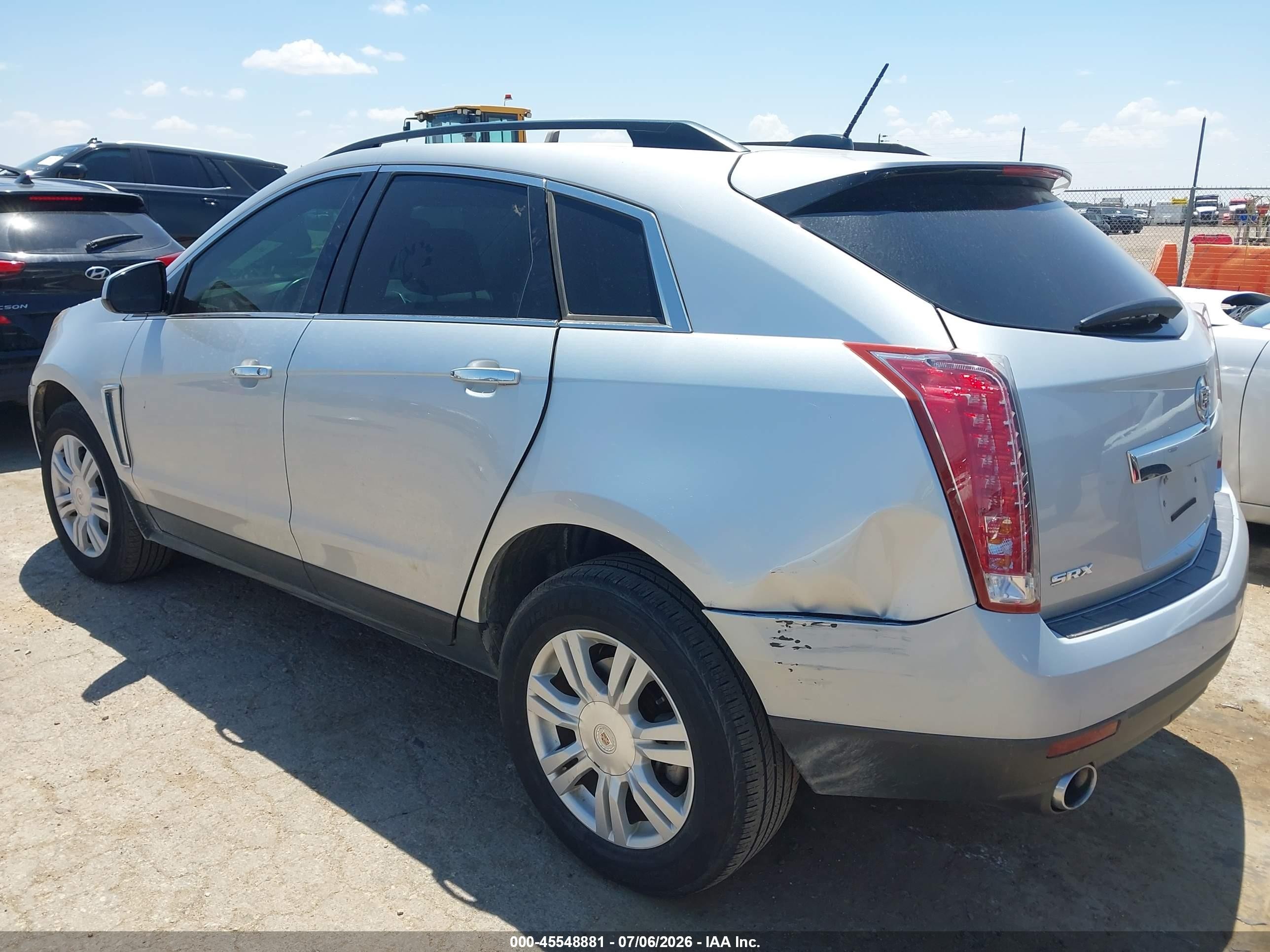 2015 Cadillac Srx Standard Silver vin: 3GYFNAE31FS581377