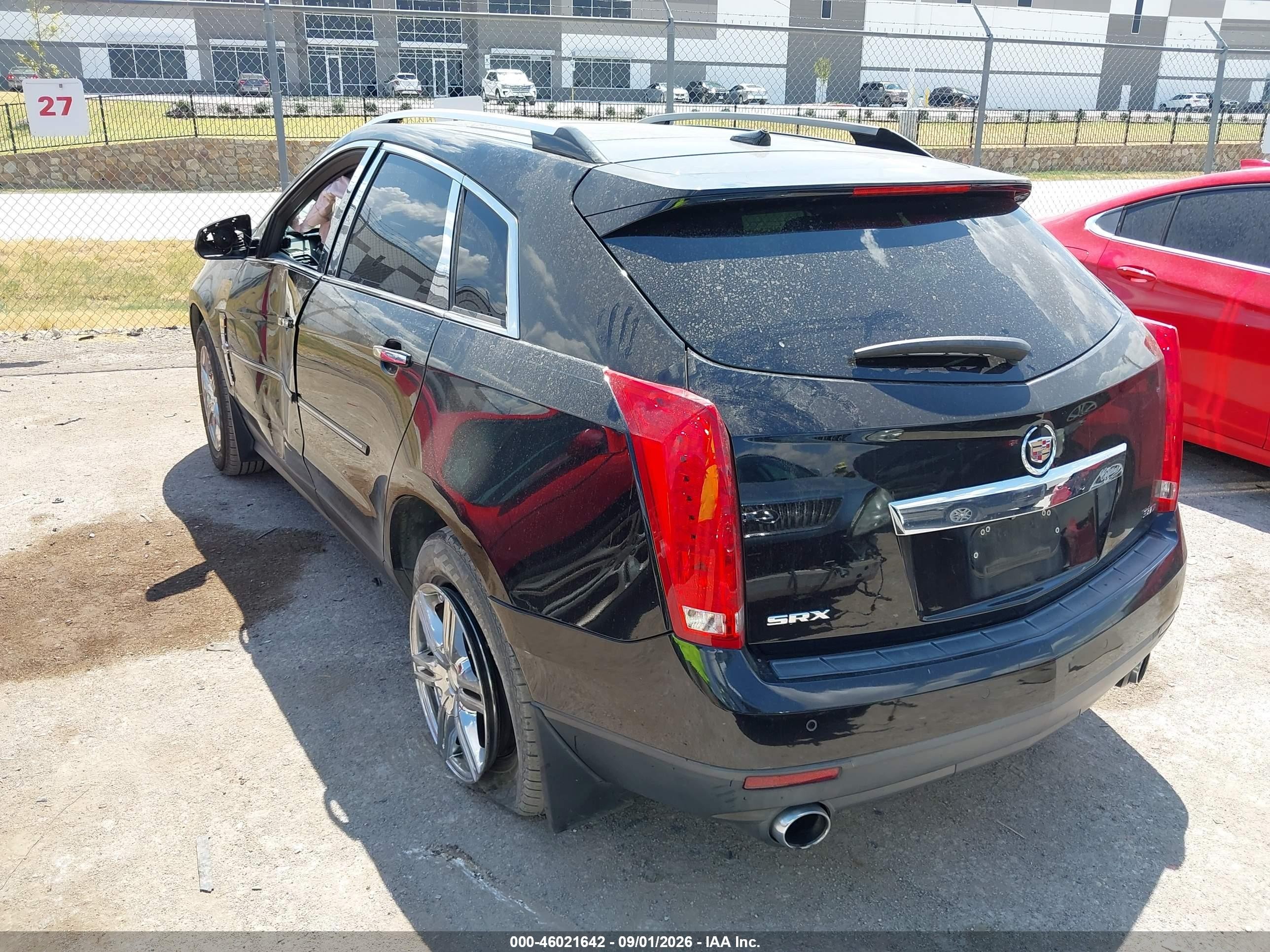 2012 Cadillac Srx Luxury Collection Black vin: 3GYFNAE32CS503055