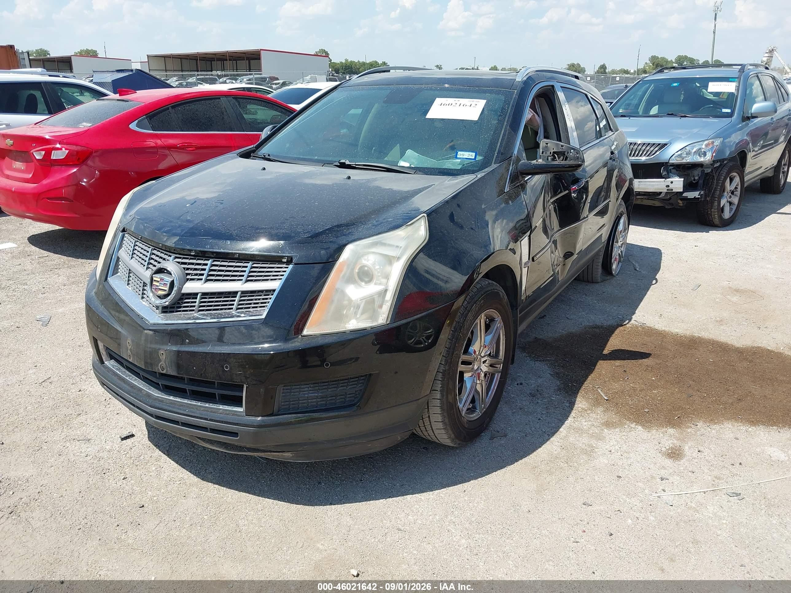 2012 Cadillac Srx Luxury Collection Black vin: 3GYFNAE32CS503055