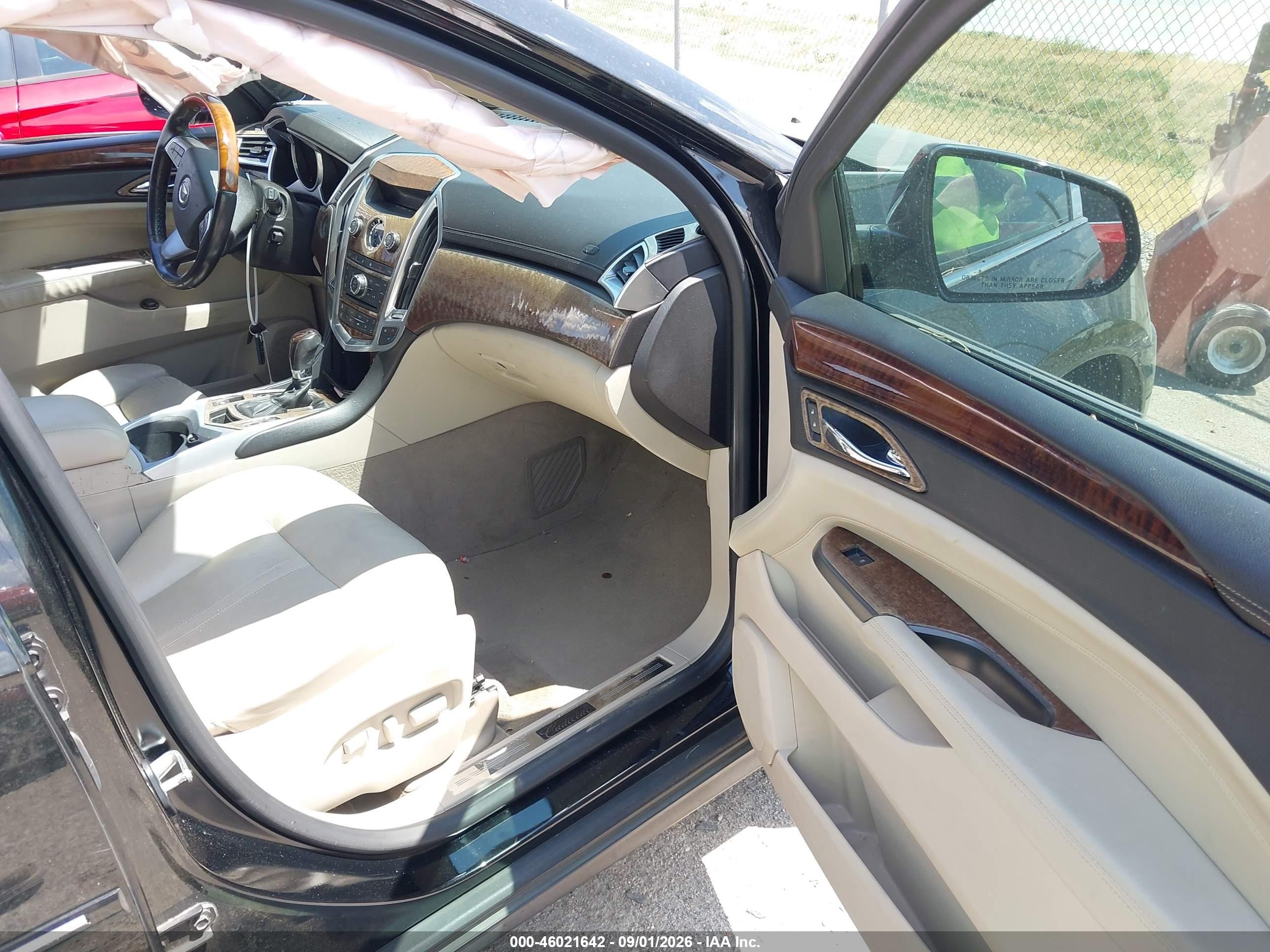 2012 Cadillac Srx Luxury Collection Black vin: 3GYFNAE32CS503055