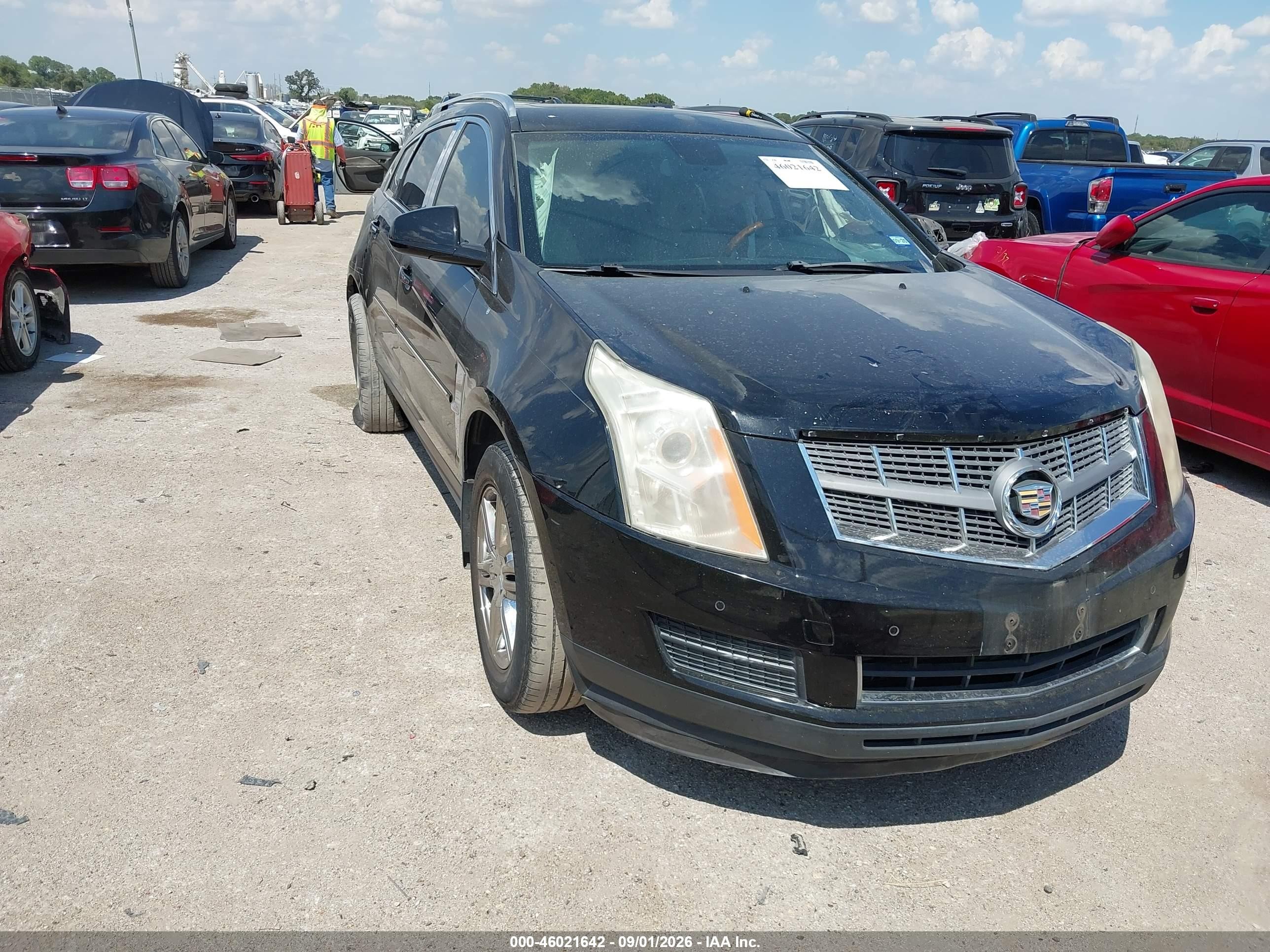2012 Cadillac Srx Luxury Collection Black vin: 3GYFNAE32CS503055