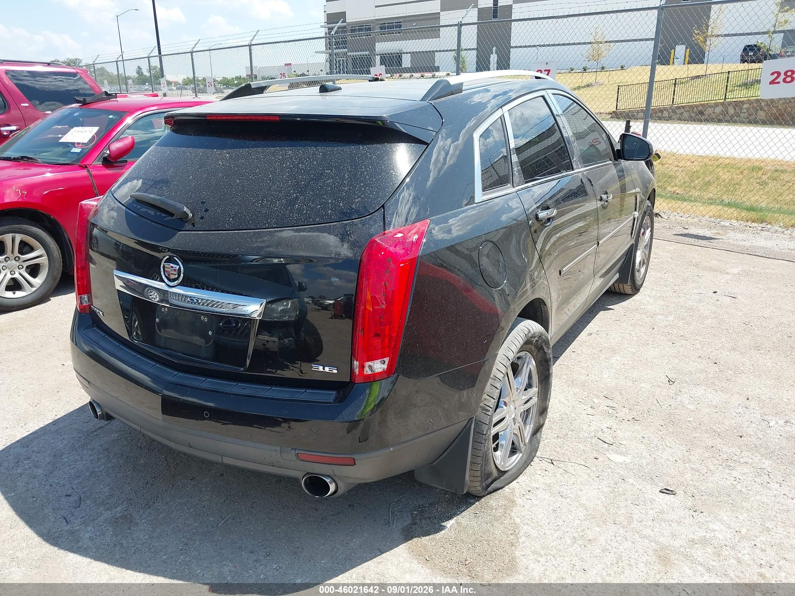 2012 Cadillac Srx Luxury Collection Black vin: 3GYFNAE32CS503055