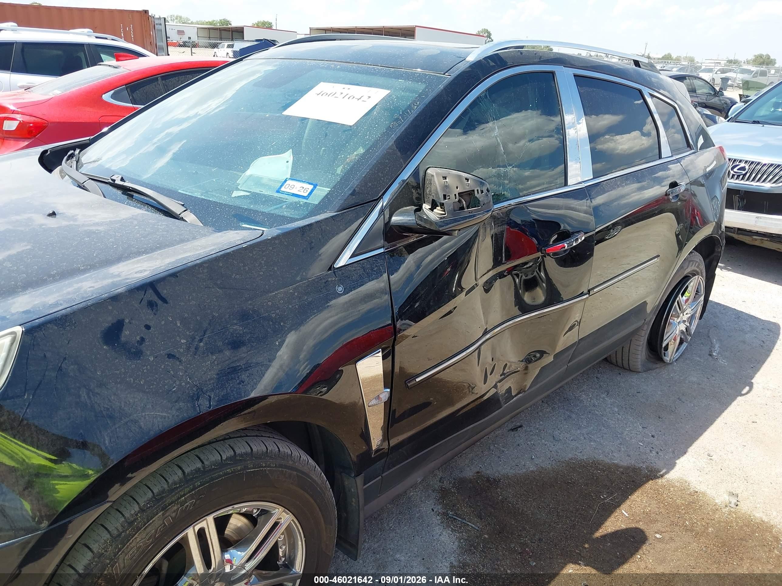 2012 Cadillac Srx Luxury Collection Black vin: 3GYFNAE32CS503055