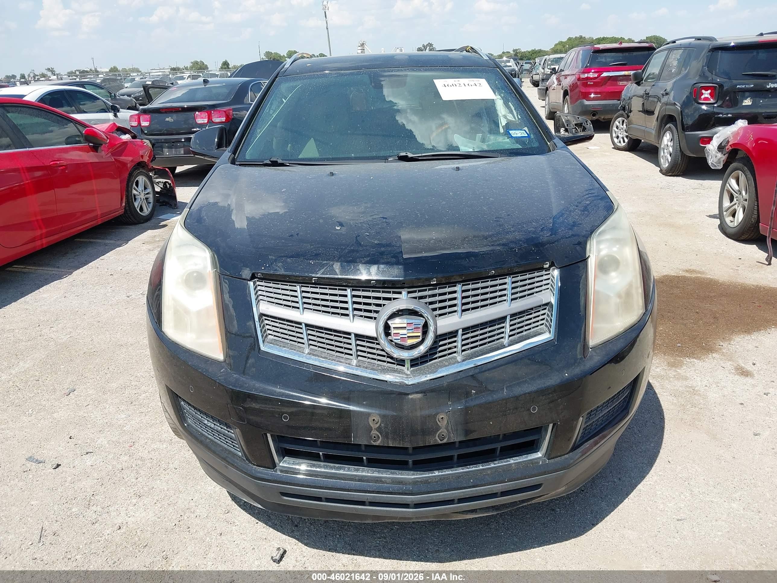 2012 Cadillac Srx Luxury Collection Black vin: 3GYFNAE32CS503055