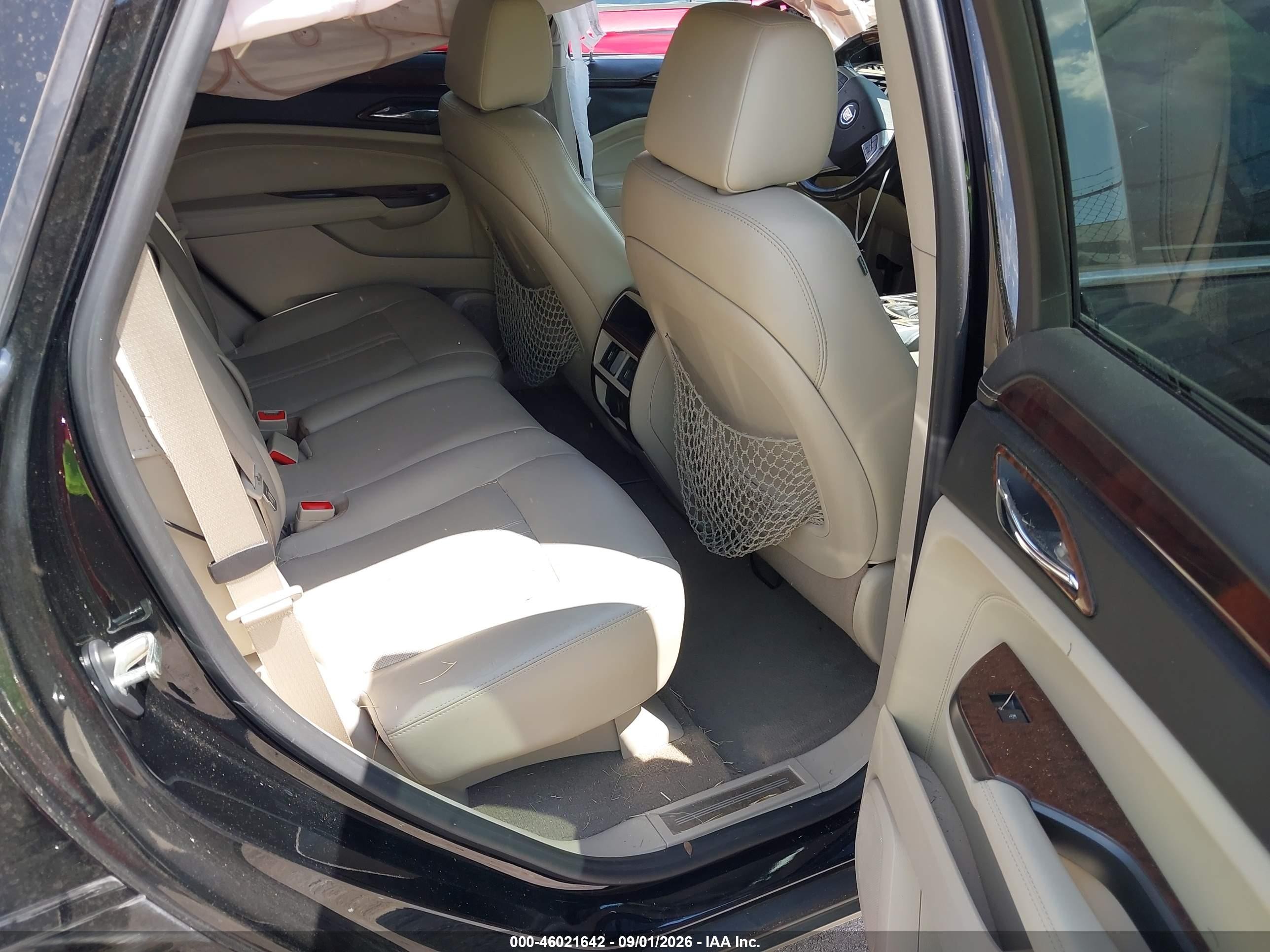 2012 Cadillac Srx Luxury Collection Black vin: 3GYFNAE32CS503055