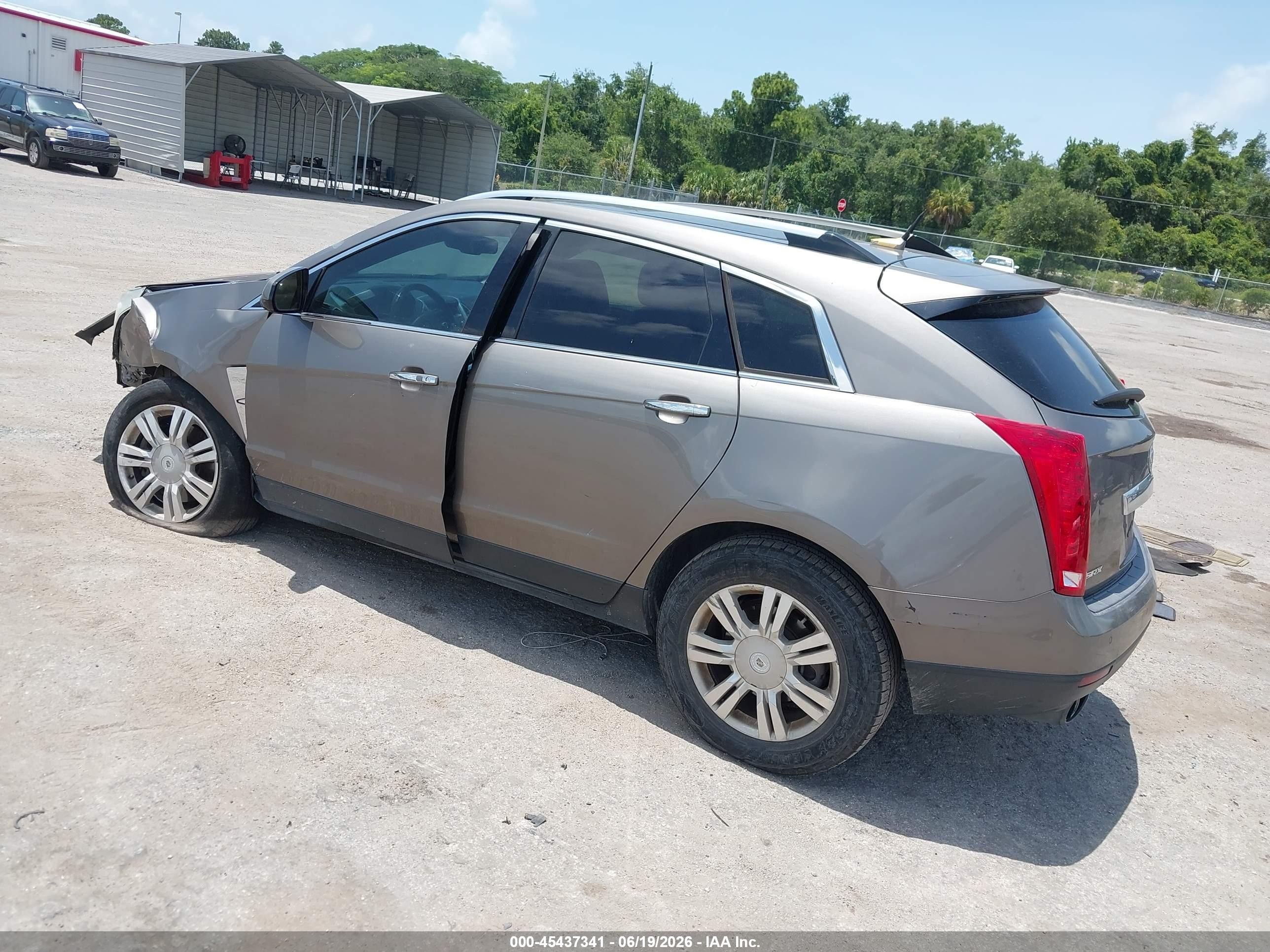 2012 Cadillac Srx Luxury Collection Gray vin: 3GYFNAE32CS516937