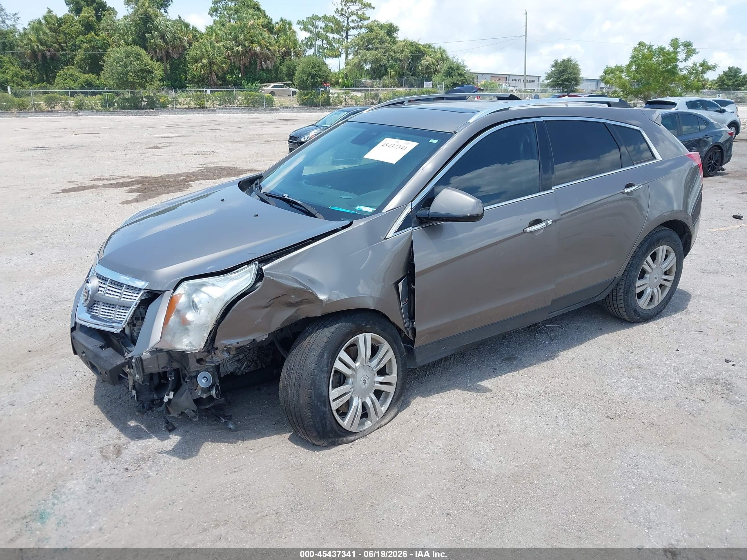 2012 Cadillac Srx Luxury Collection Gray vin: 3GYFNAE32CS516937