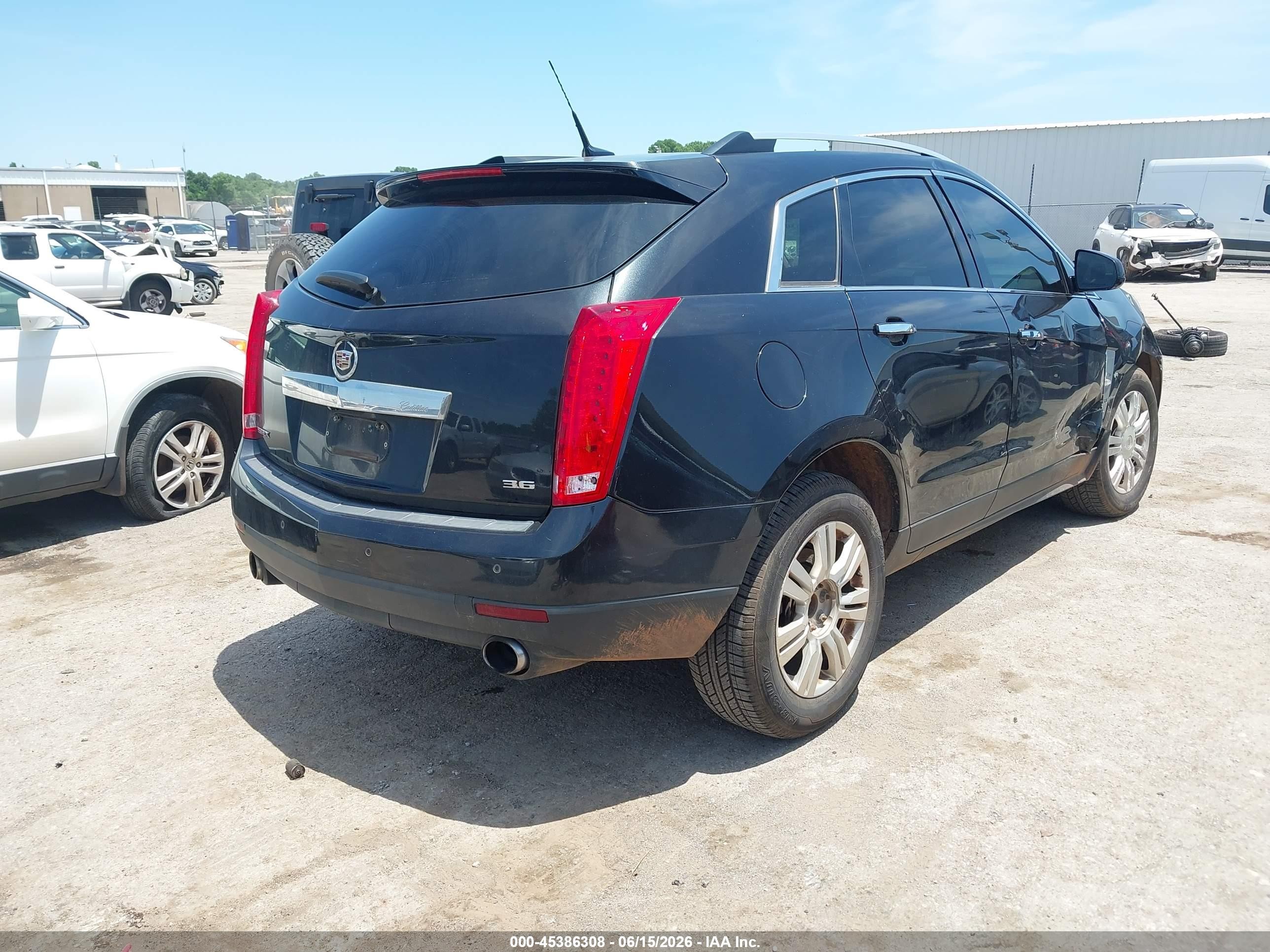 2012 Cadillac Srx Luxury Collection Black vin: 3GYFNAE32CS518641