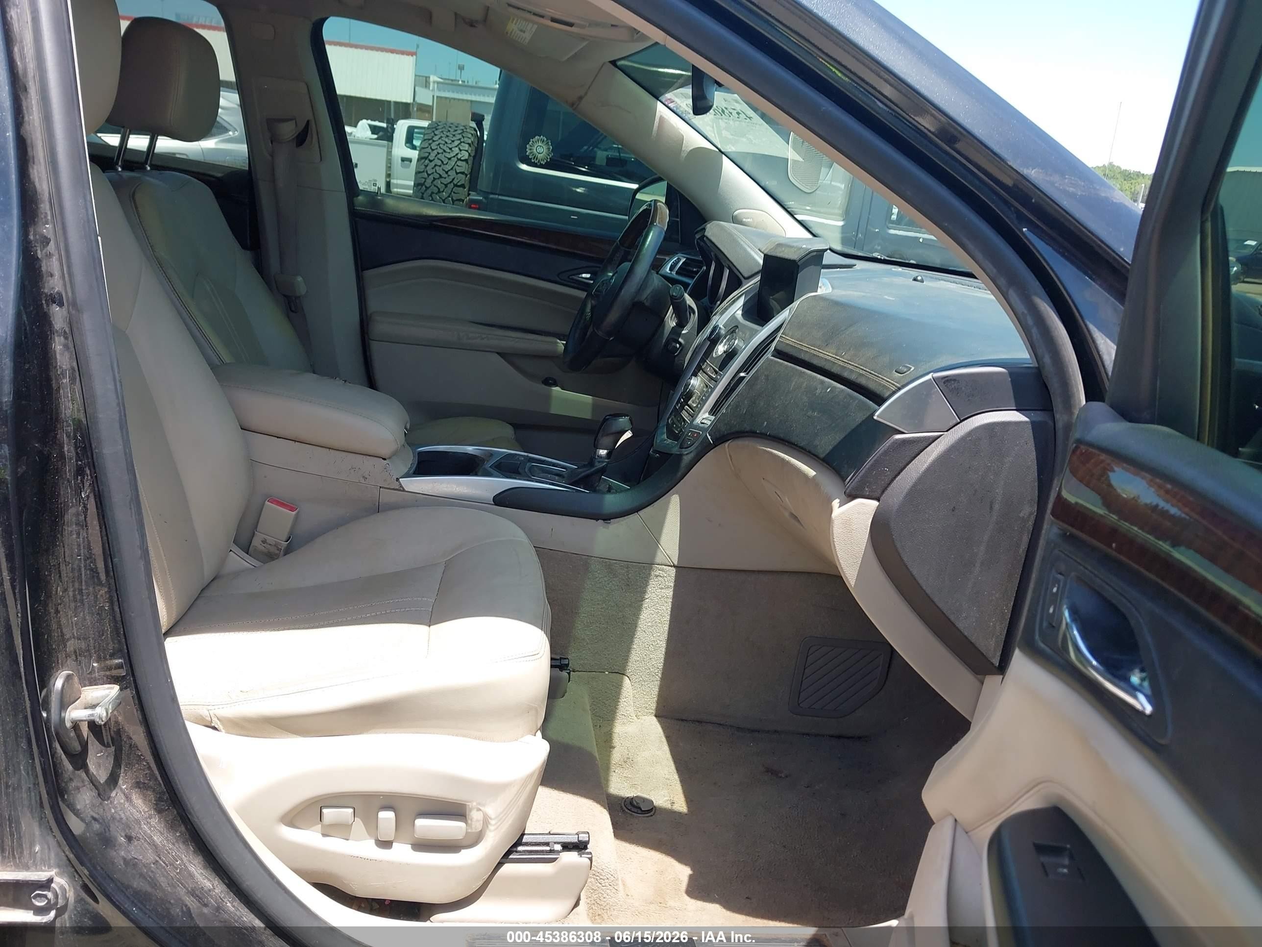 2012 Cadillac Srx Luxury Collection Black vin: 3GYFNAE32CS518641