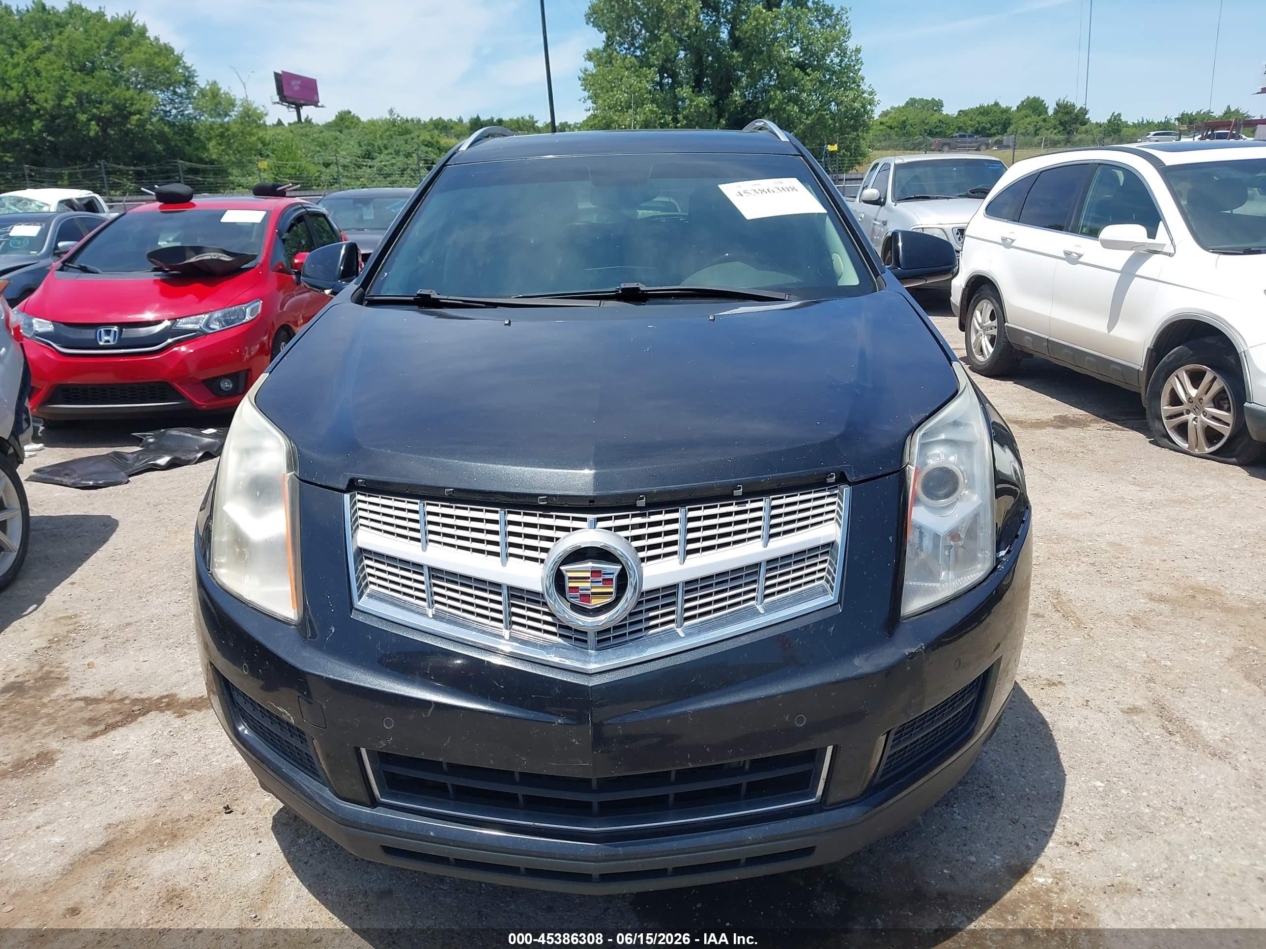 2012 Cadillac Srx Luxury Collection Black vin: 3GYFNAE32CS518641