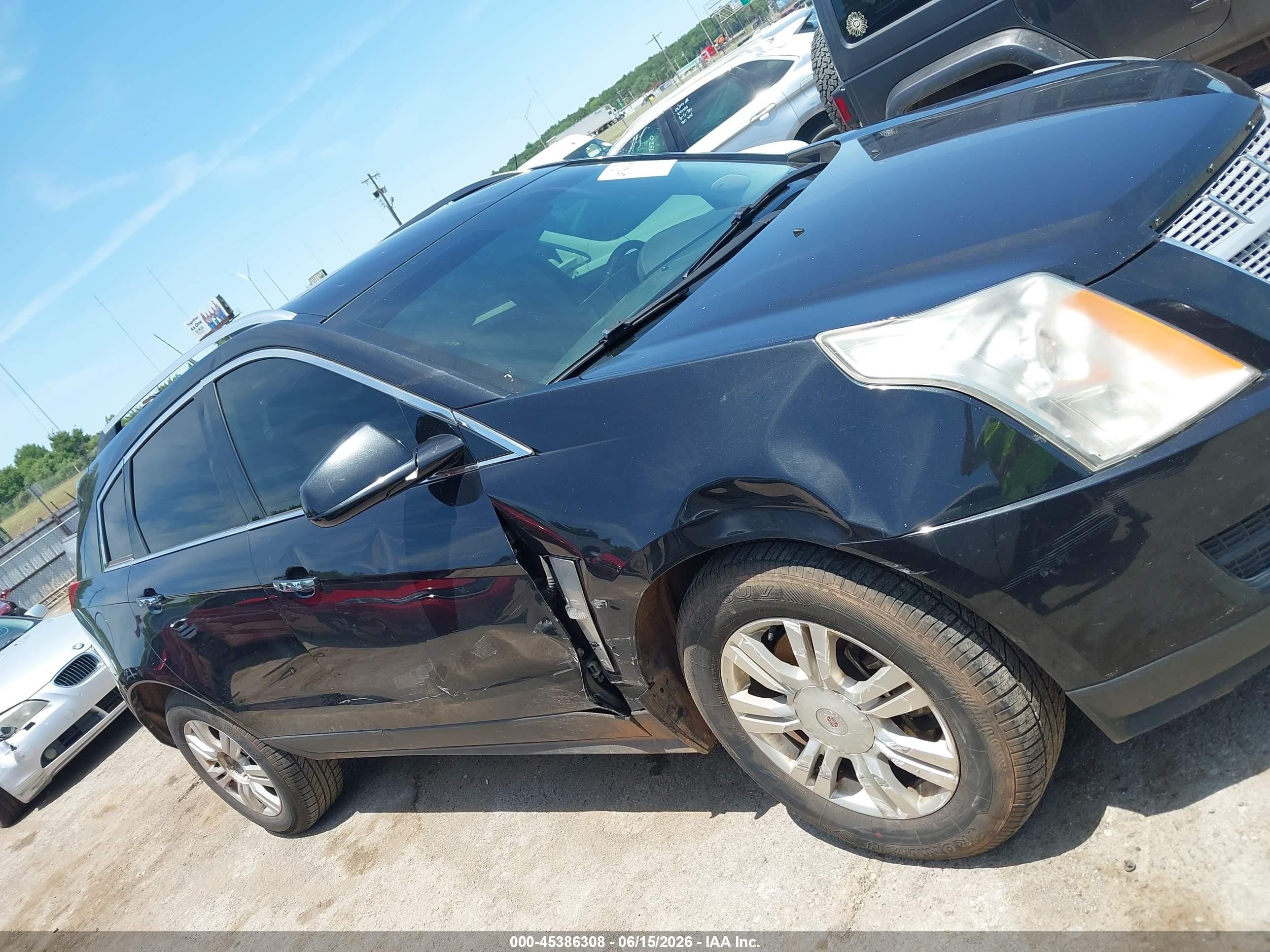 2012 Cadillac Srx Luxury Collection Black vin: 3GYFNAE32CS518641