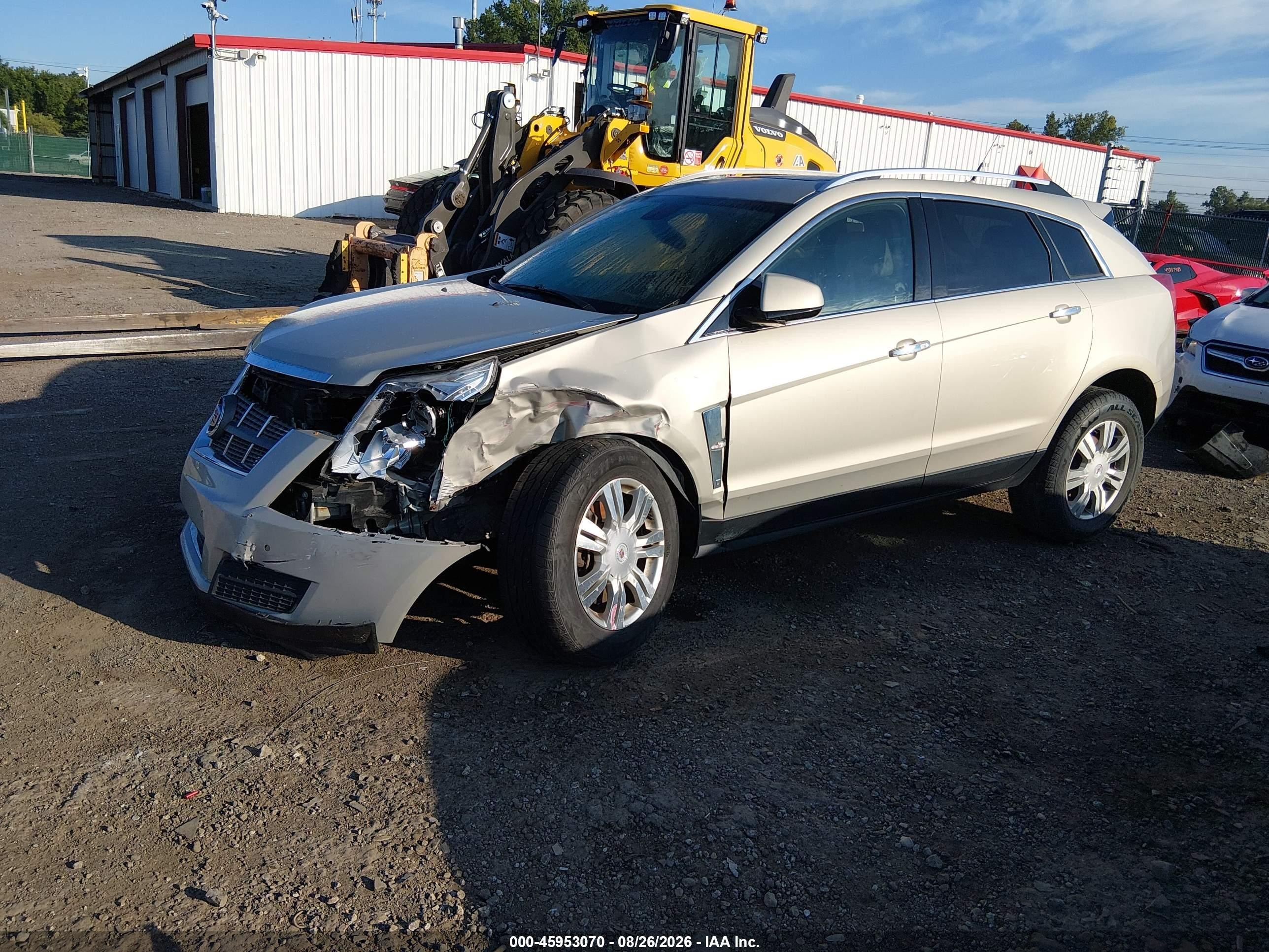 2012 Cadillac Srx Luxury Collection Gold vin: 3GYFNAE32CS567810