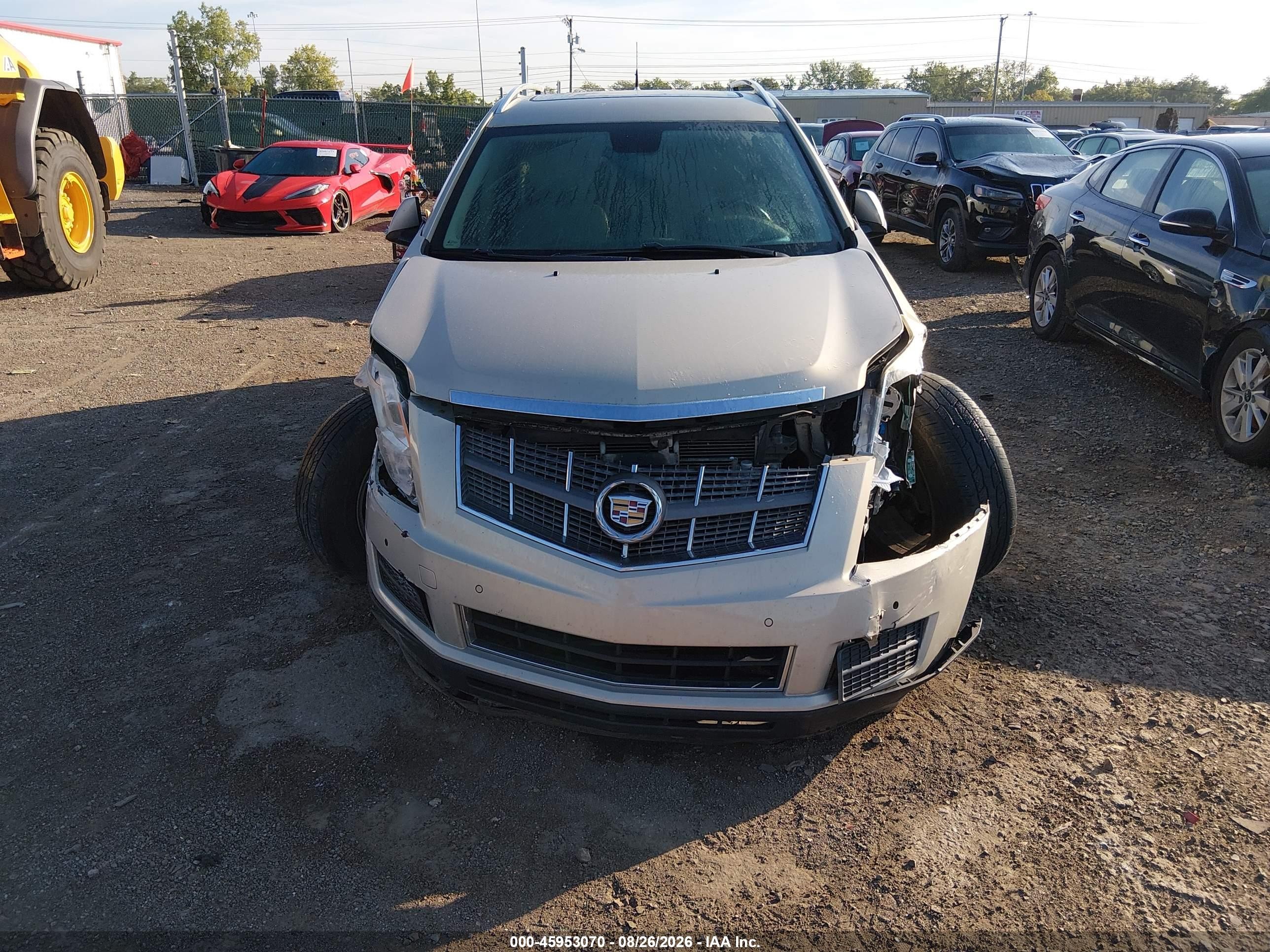 2012 Cadillac Srx Luxury Collection Gold vin: 3GYFNAE32CS567810