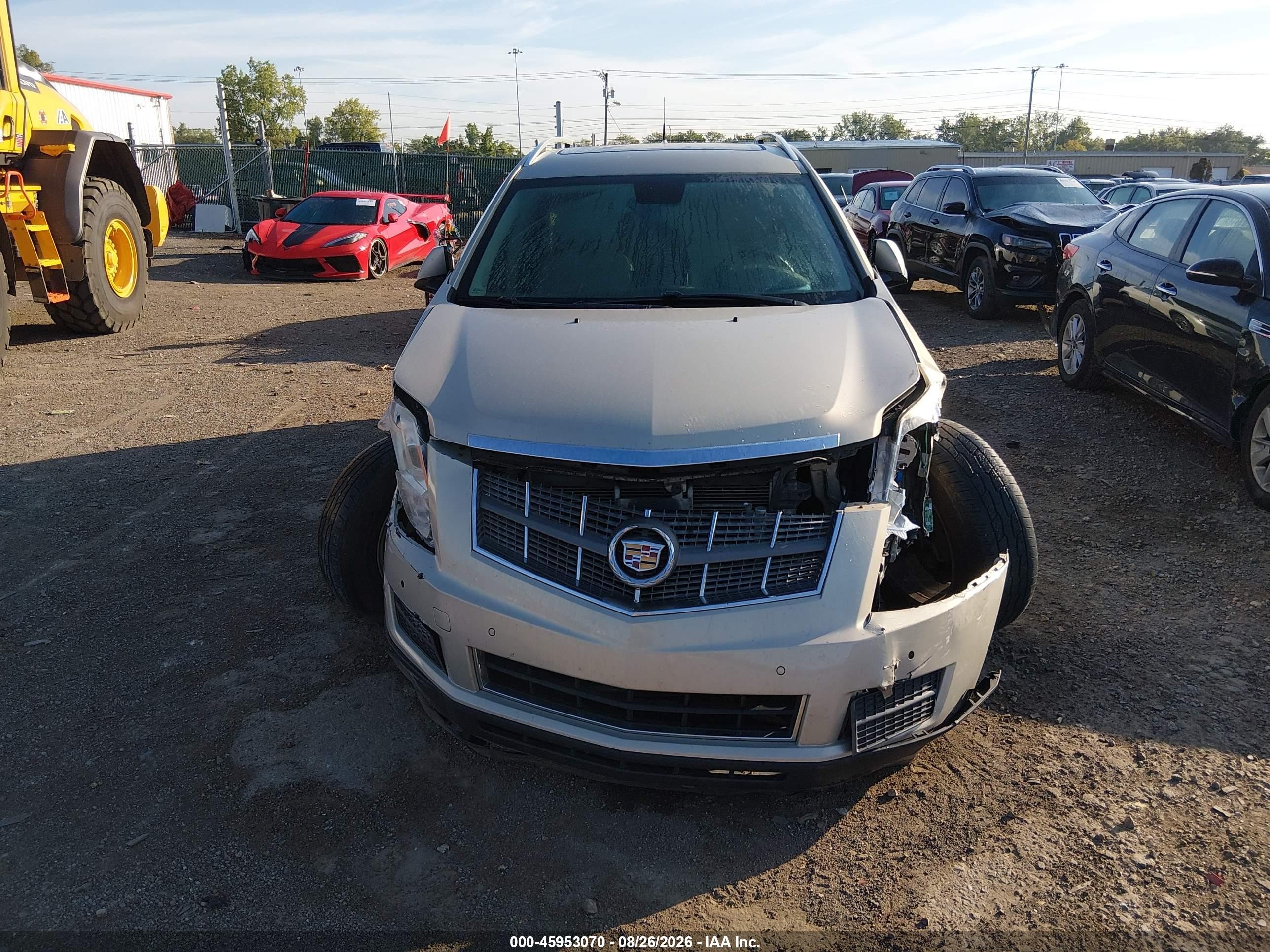 2012 Cadillac Srx Luxury Collection Gold vin: 3GYFNAE32CS567810