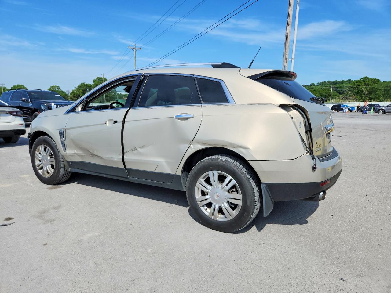 2012 Cadillac Srx Luxury Collection Gold vin: 3GYFNAE32CS591119