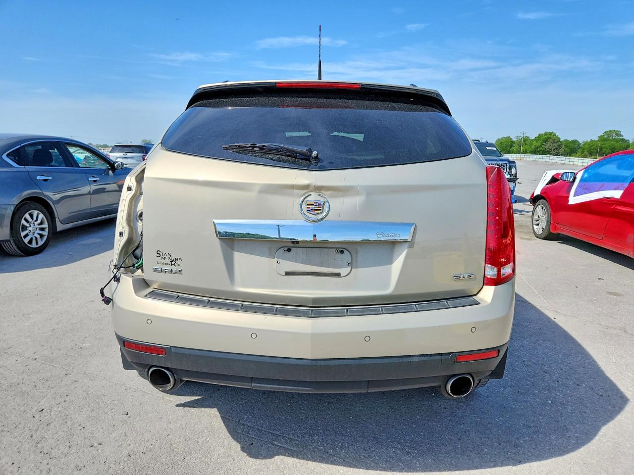 2012 Cadillac Srx Luxury Collection Gold vin: 3GYFNAE32CS591119